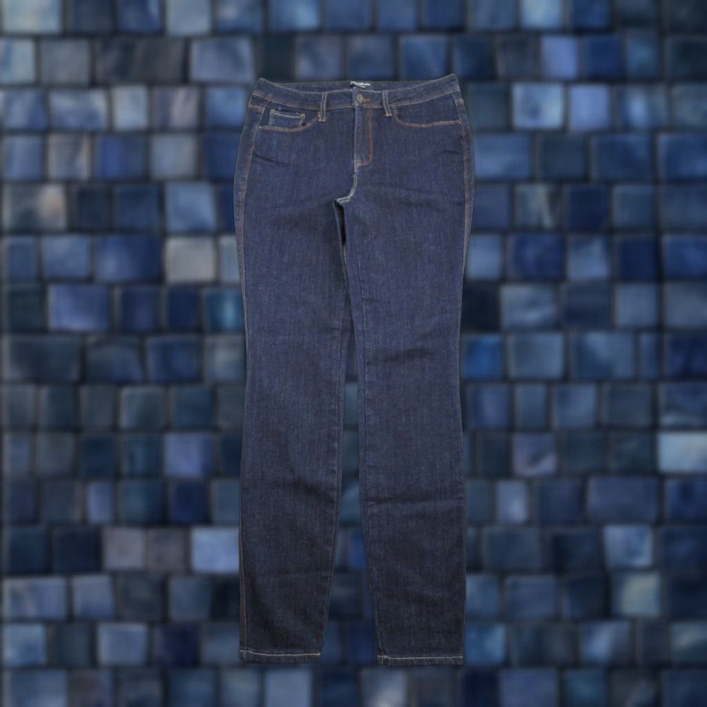 Flag & Anthem VINTAGE Flag & Anthem Premium Denim Dark Wash High Rise Skinny Jeans Women's Size 10 Size 32" / US 10 / IT 46 - 1 Thumbnail