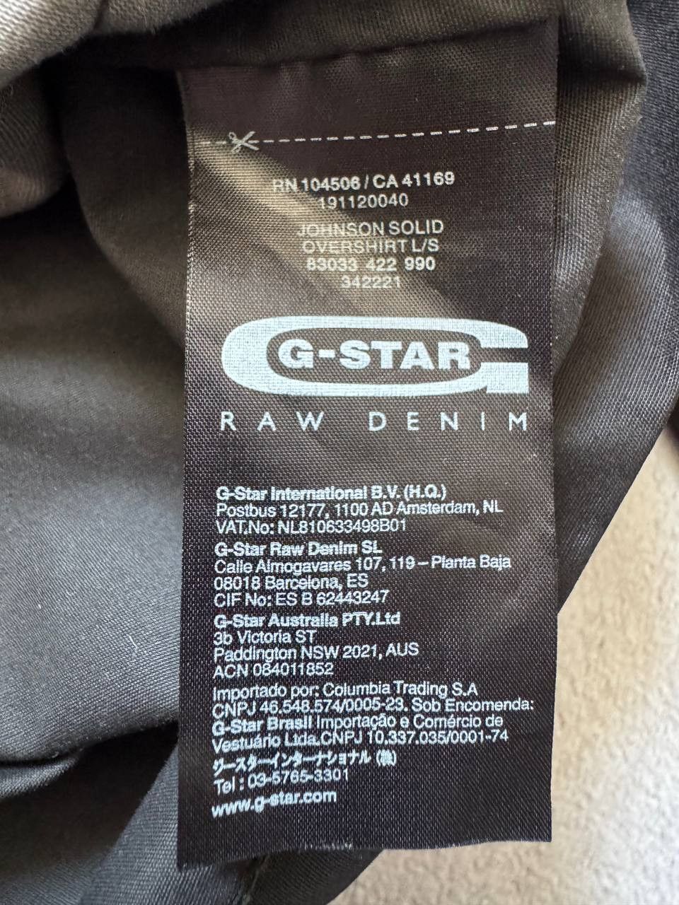 G-Star Vintage Y2K G-Star Raw Denim Johnson Overshirt Field Jacket Size US M / EU 48-50 / 2 - 10 Thumbnail