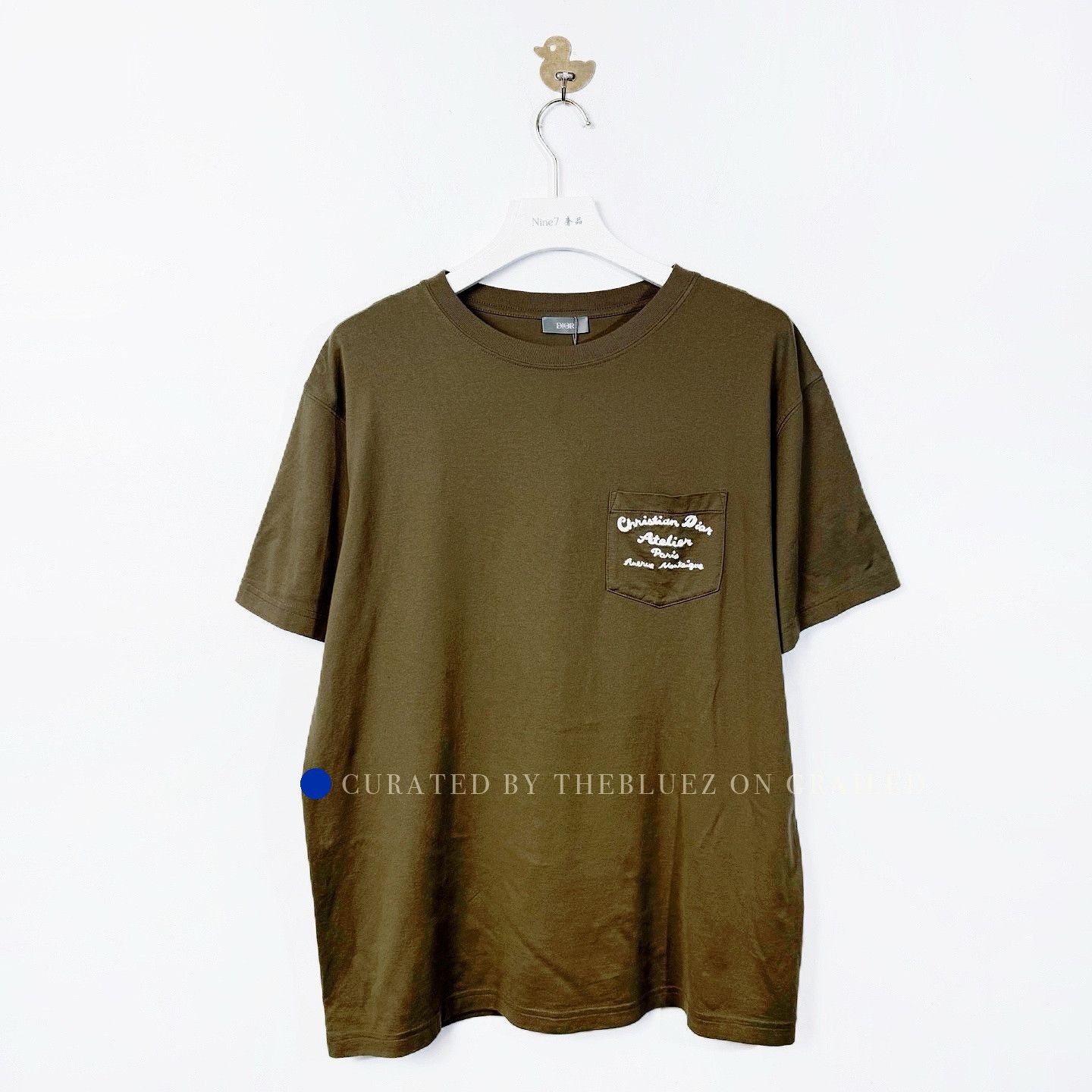 Dior Atelier Logo T-Shirt in Green Size US L / EU 52-54 / 3 - 1 Thumbnail
