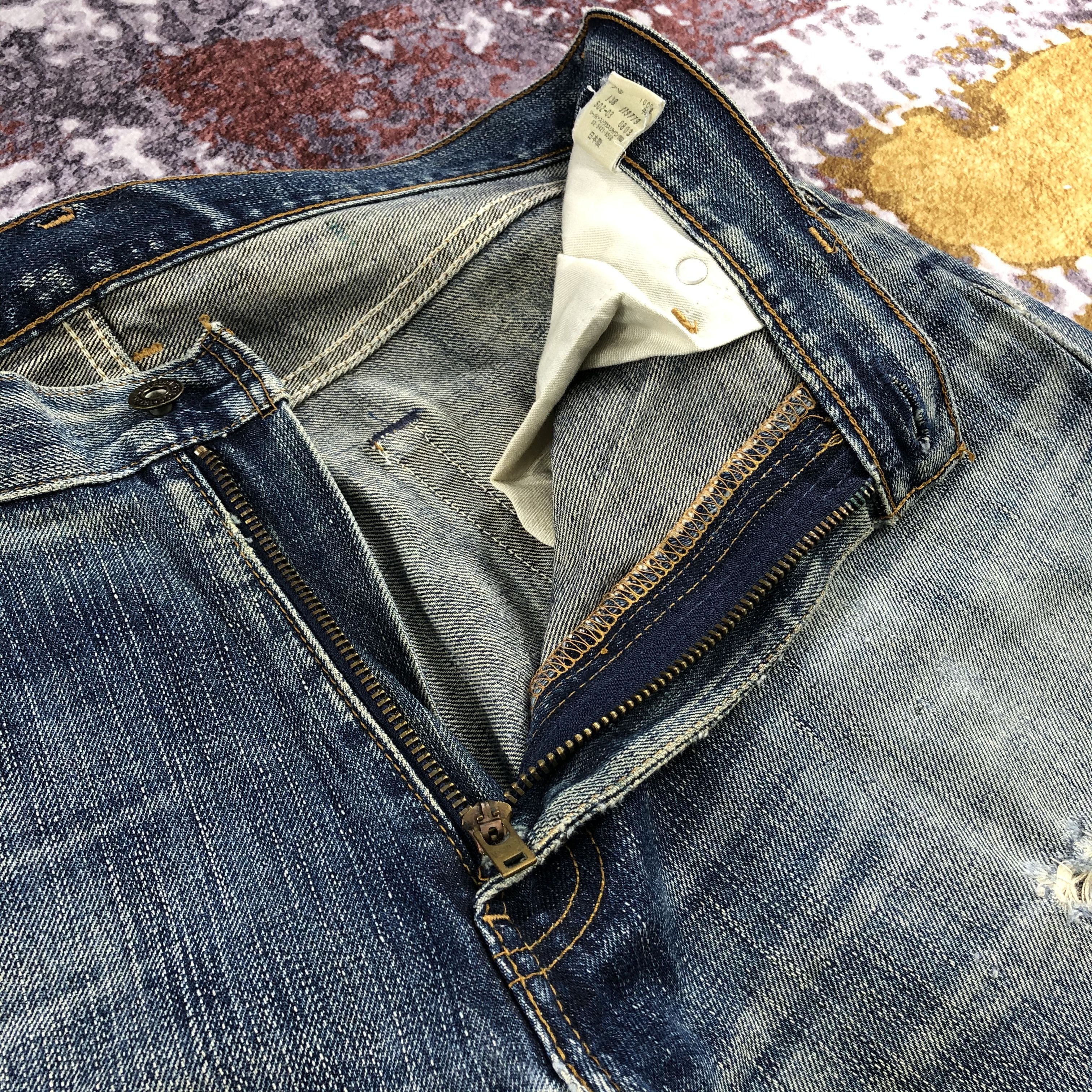 Levi's × Vintage Vintage 90s Blue Wash Levis 502 Jeans-JM2201 Size US 36 / EU 52 - 13 Thumbnail