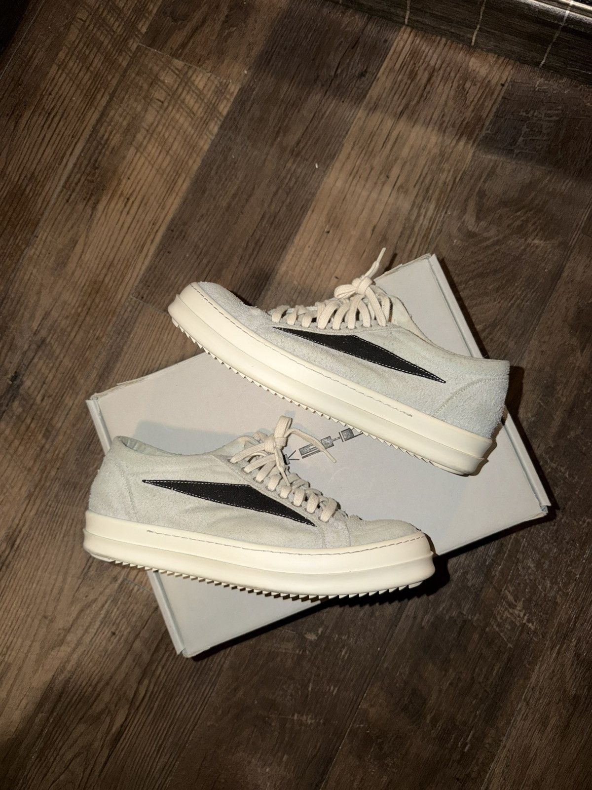 Rick Owens Drkshdw Rick Owens DRKSHDW Vintage low-top sneakers Size US 10 / EU 43 - 1 Thumbnail