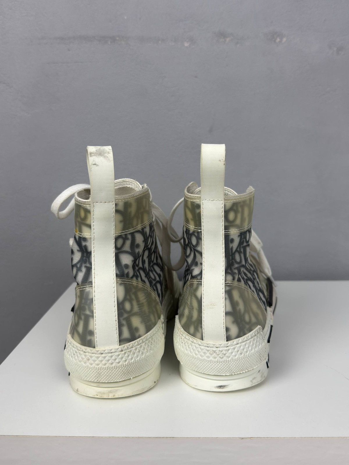 Dior Dior B23 High Top Sneakers Oblique Logo Size US 9 / EU 42 - 5 Thumbnail