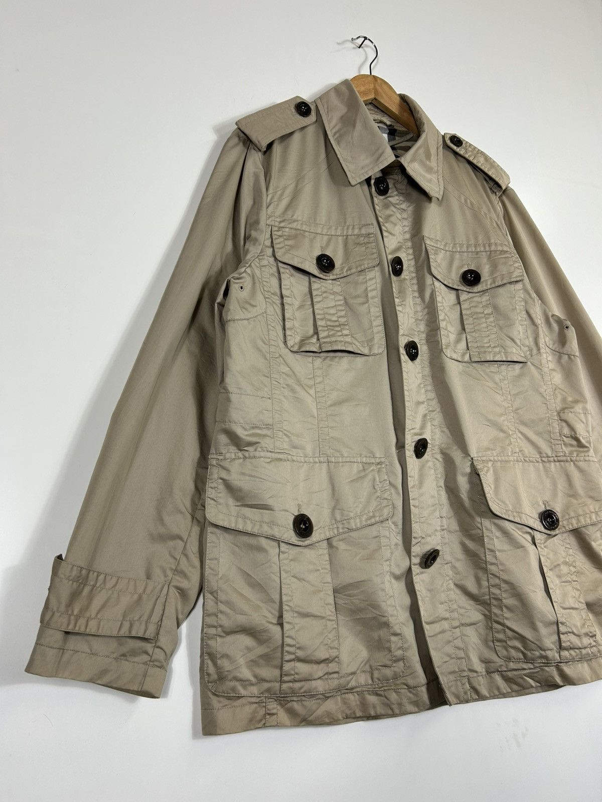 Burberry 🔥Burberry London Nova Check Zipper Jacket Size US L / EU 52-54 / 3 - 2 Thumbnail