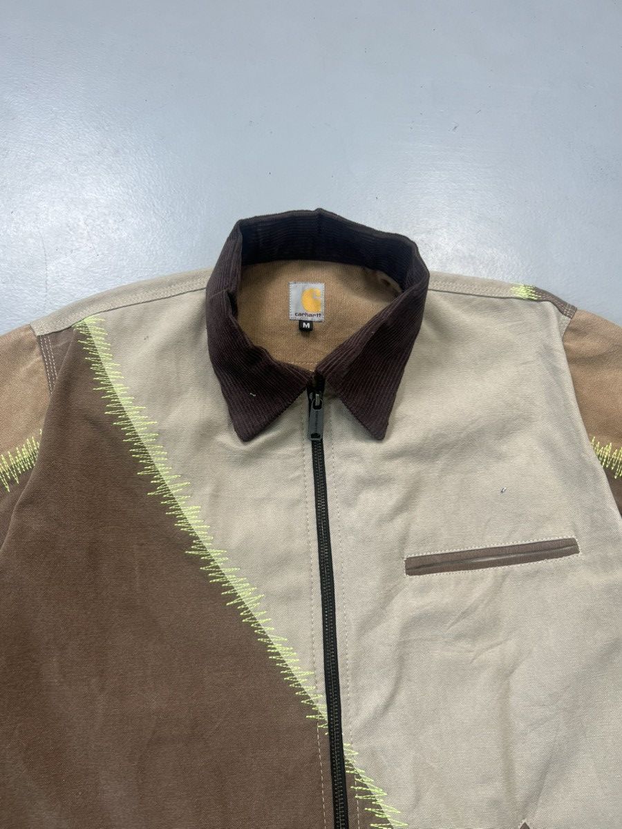 Carhartt 10f1 upcycled carhartt detroit jacket Size US M / EU 48-50 / 2 - 3 Thumbnail