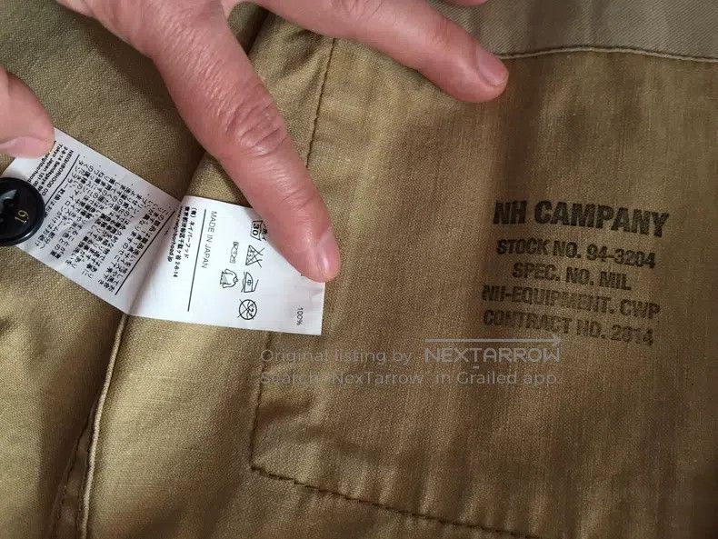 Neighborhood Neighborhood Lizard-patterned four-bag coat Size US M / EU 48-50 / 2 - 8 Thumbnail