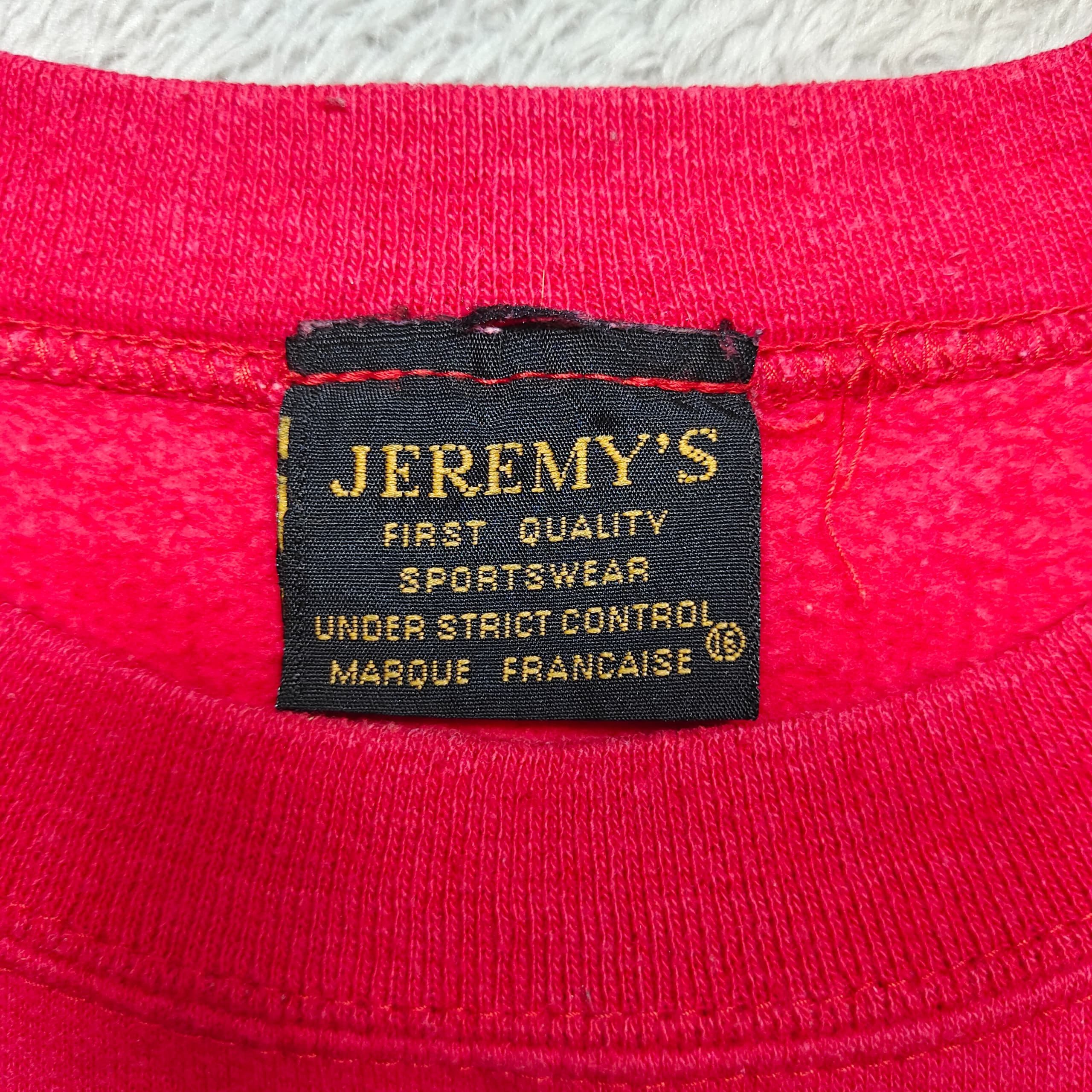 Vintage Vintage 80s Jeremy’s Crewneck French Sportswear Size US M / EU 48-50 / 2 - 7 Thumbnail