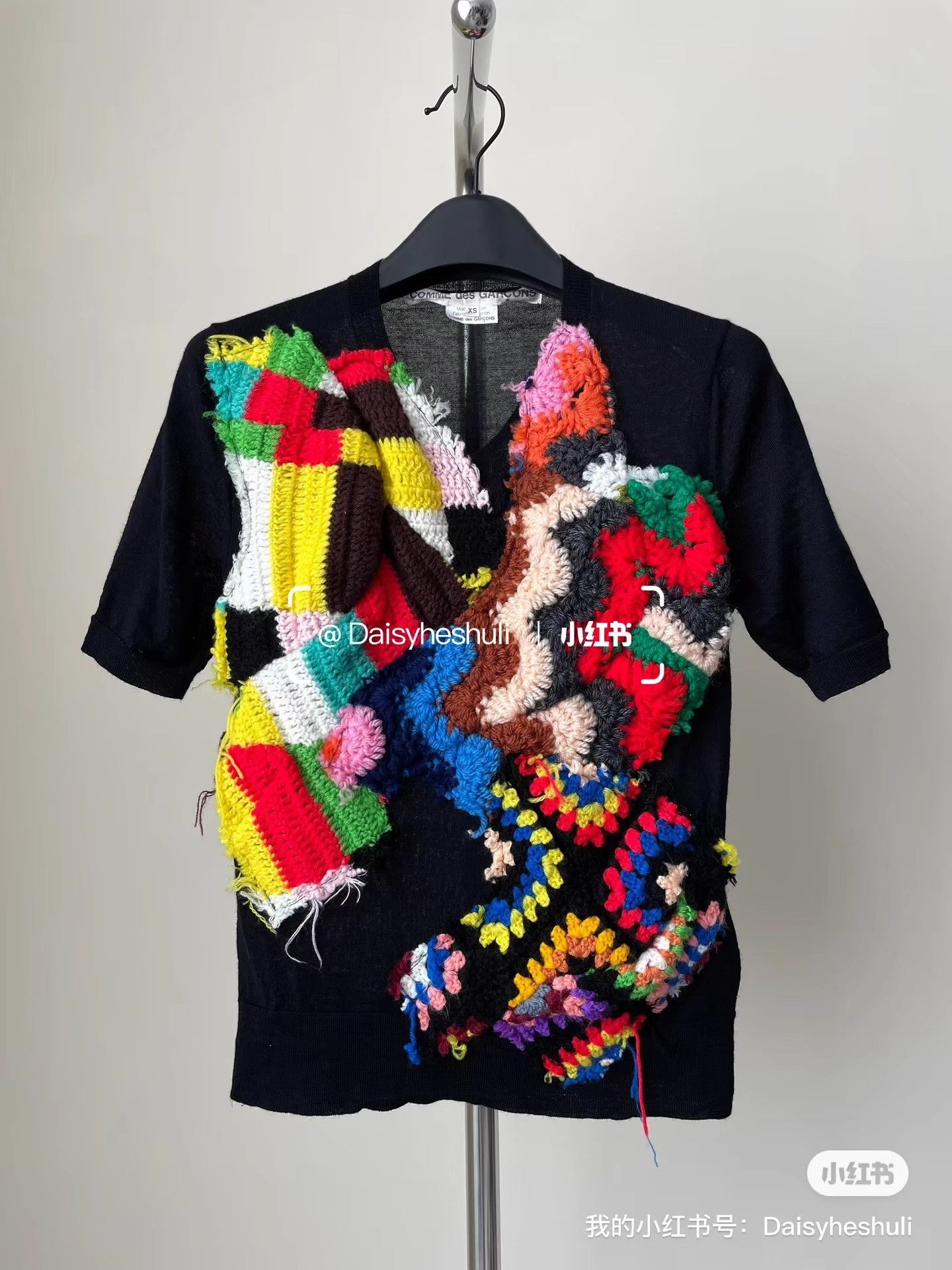 Comme des Garcons Comme des Garçons CDG Knit Sweater Ｑ24 Size XS / US 0-2 / IT 36-38 - 1 Thumbnail