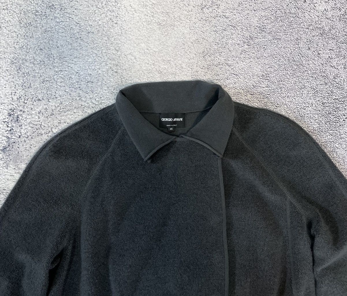 Giorgio Armani Giorgio Armani Women’s Jacket Wool Zip Up Collared Size L / US 10 / IT 46 - 6 Thumbnail