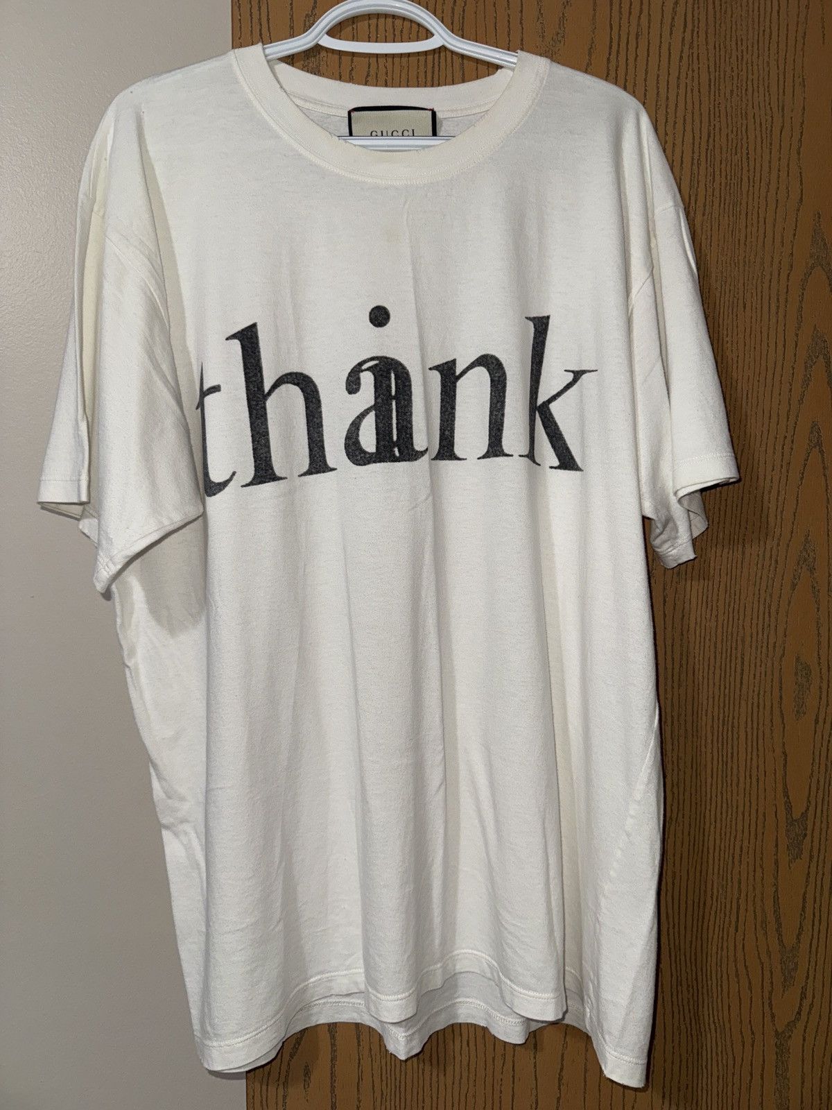 Gucci Gucci x Richard Hell 'Think Thank' Graphic T-Shirt | Grailed