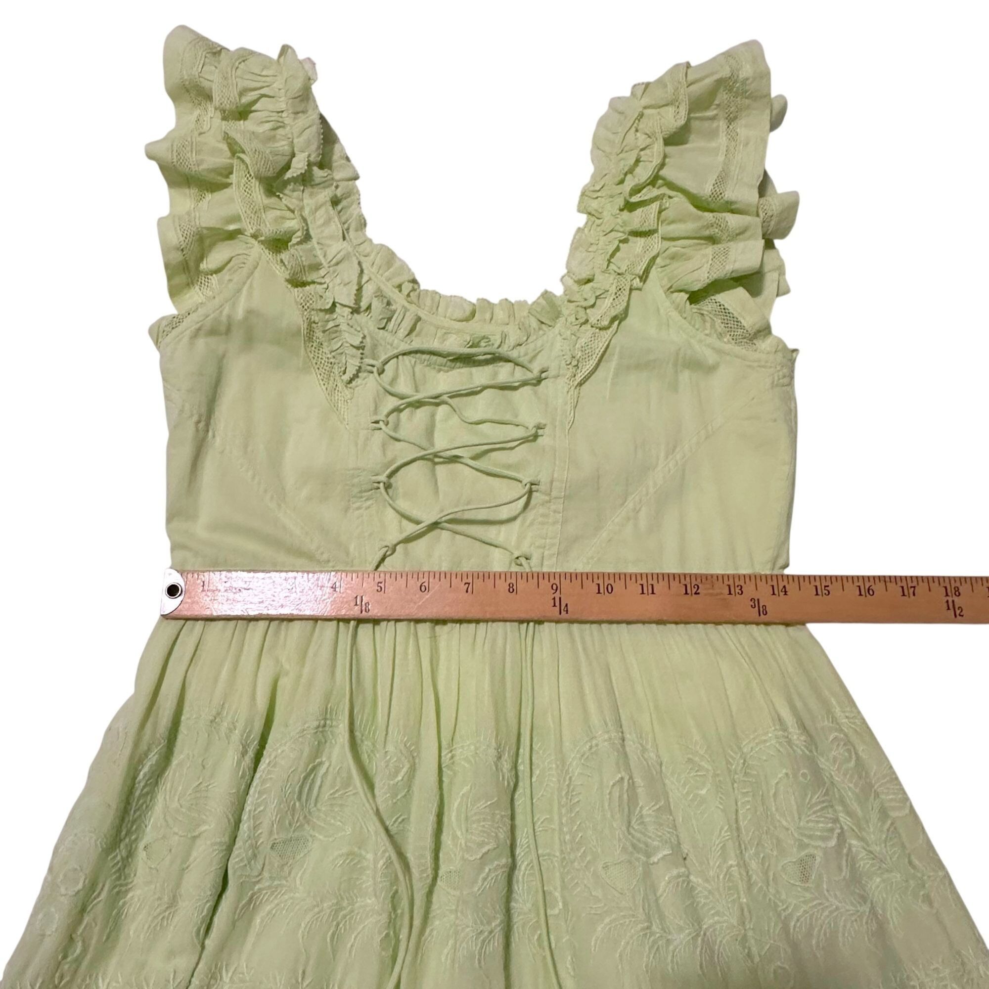 Ulla Johnson Ulla Johnson Julietta Broderie Anglaise Cotton Midi Dress, 4 Size S / US 4 / IT 40 - 14 Thumbnail