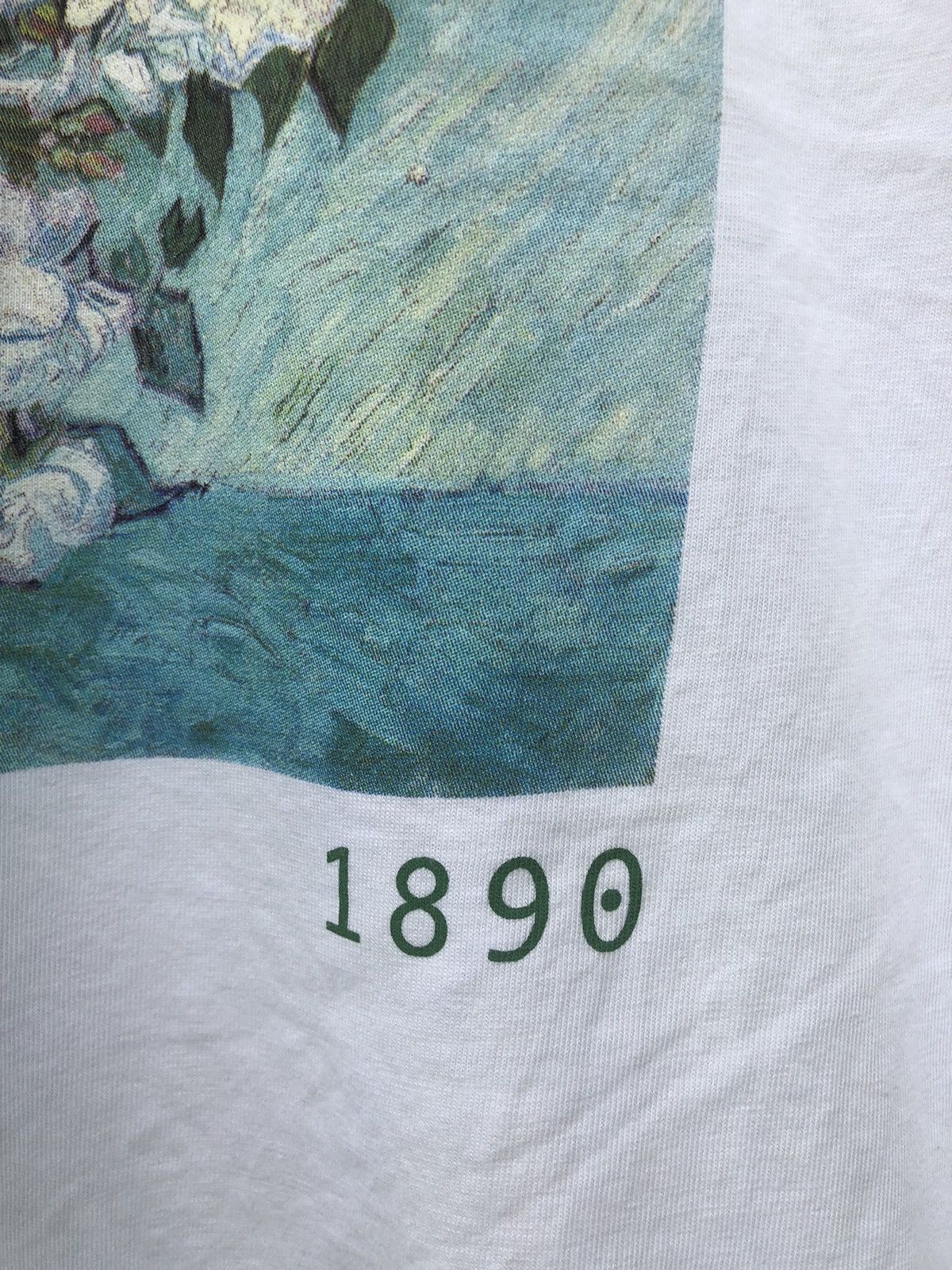 Vintage Vintage Primark X Vincent Van Gogh Roses 1980 Art Tshirt Size US XL / EU 56 / 4 - 8 Thumbnail