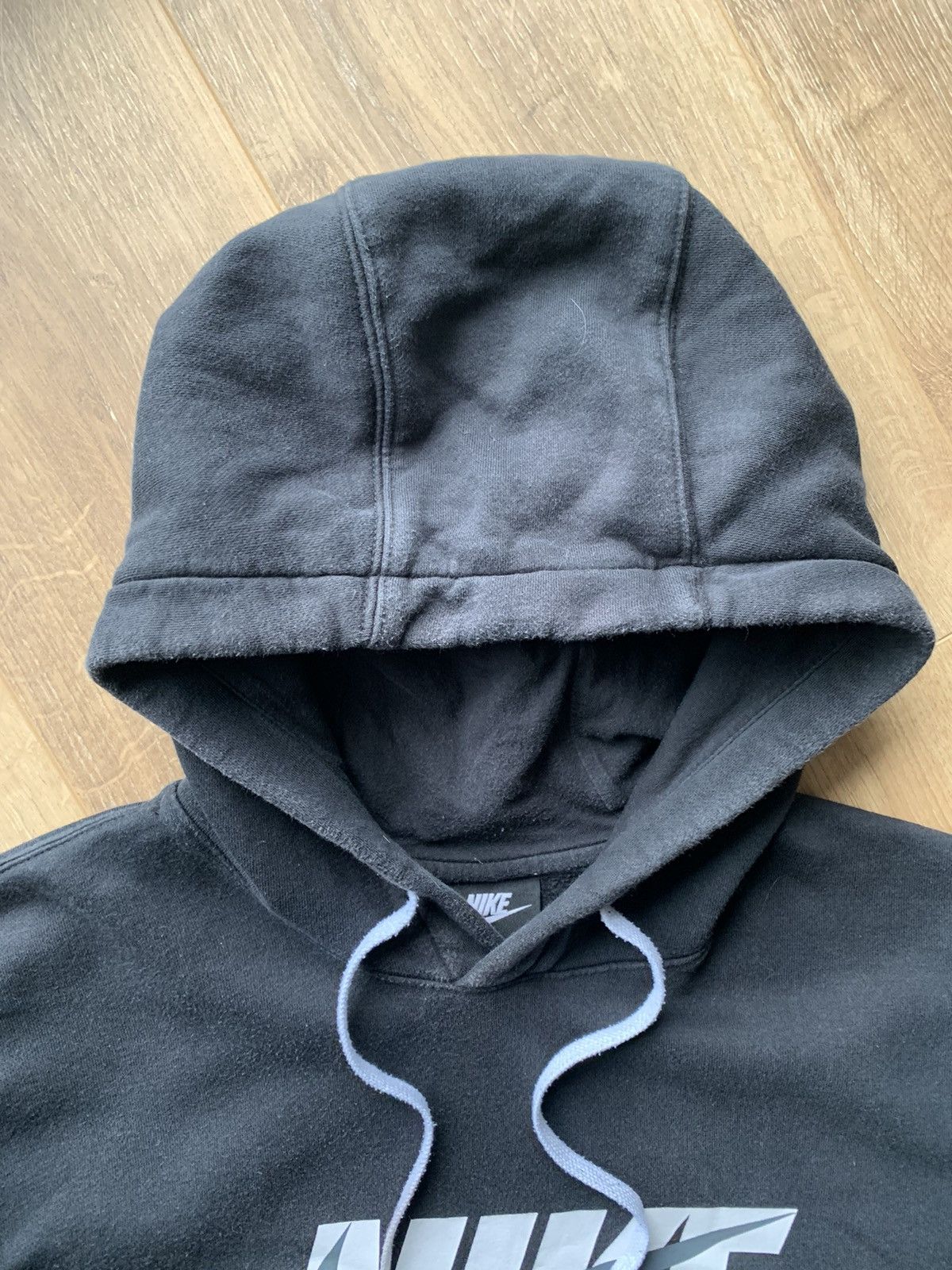 Nike Vintage Nike Big Swoosh Logo Hoodie Size US XL / EU 56 / 4 - 5 Thumbnail