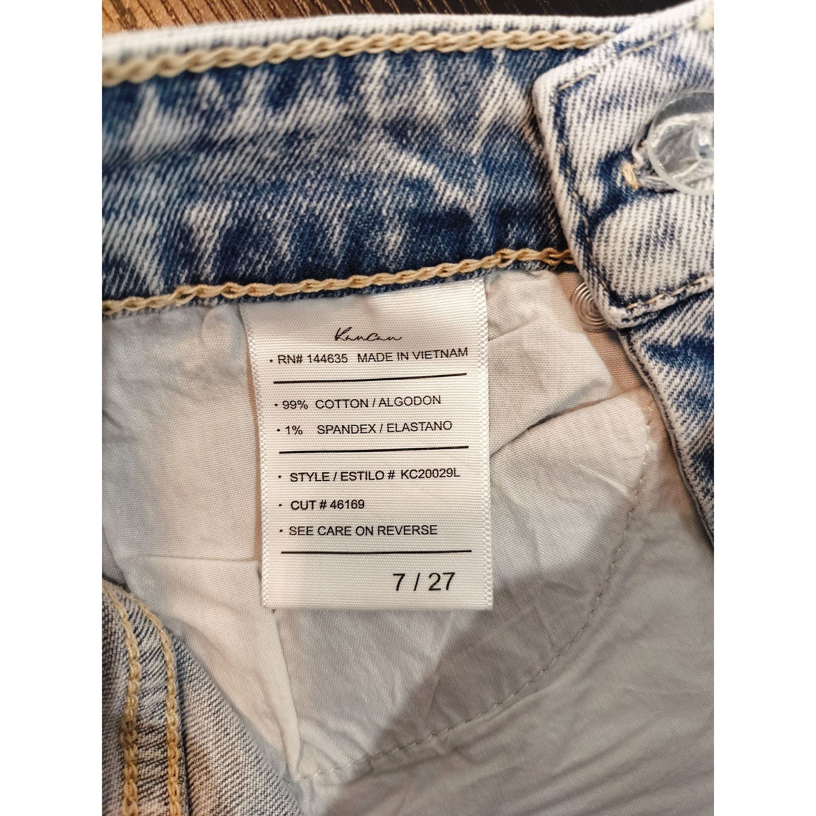 Other Kancan Light Wash High Rise Denim Shorts * Size 27" / US 4 / IT 40 - 9 Thumbnail