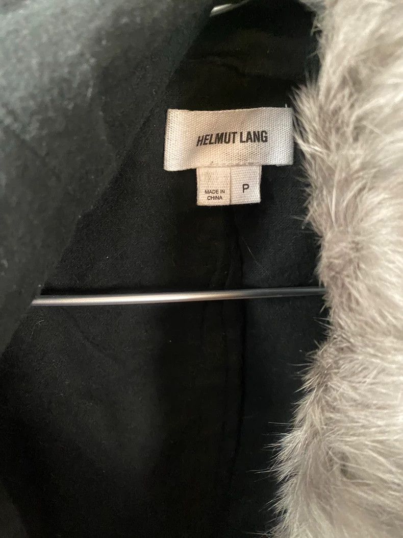 Helmut Lang helmut lang Rabbit shearling spliced knitted jacket 2504-N Size ONE SIZE - 3 Thumbnail