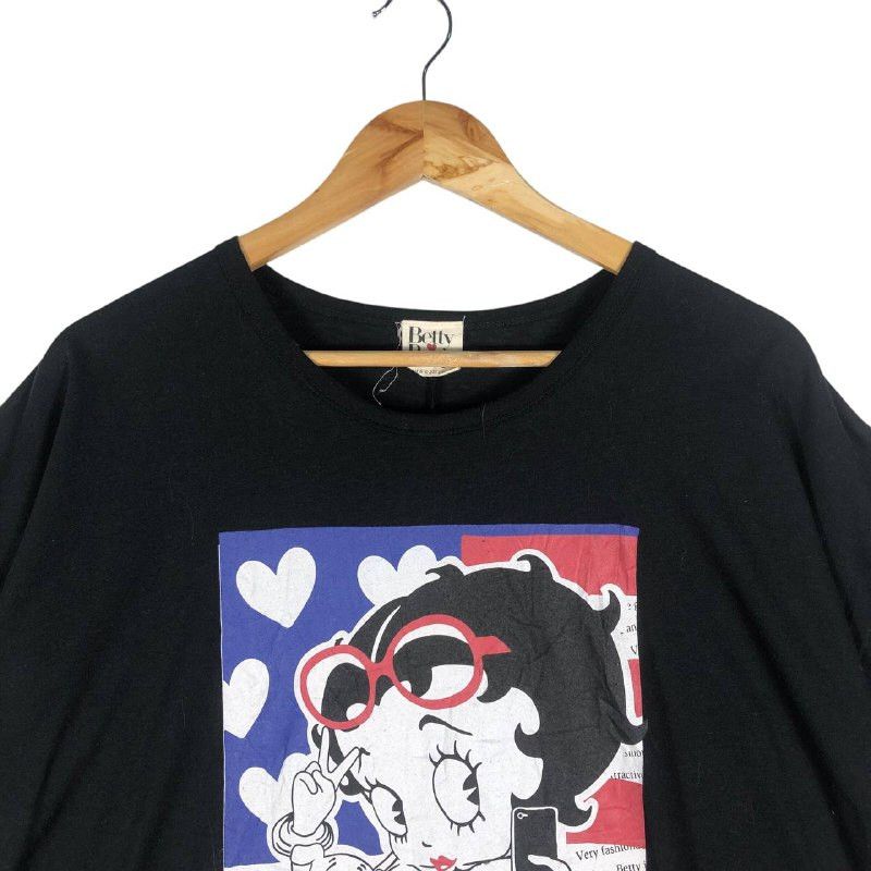Cartoon Network × Japanese Brand × Vintage Vintage Betty Boop Star Selfie T-Shirt Size M / US 6-8 / IT 42-44 - 2 Thumbnail