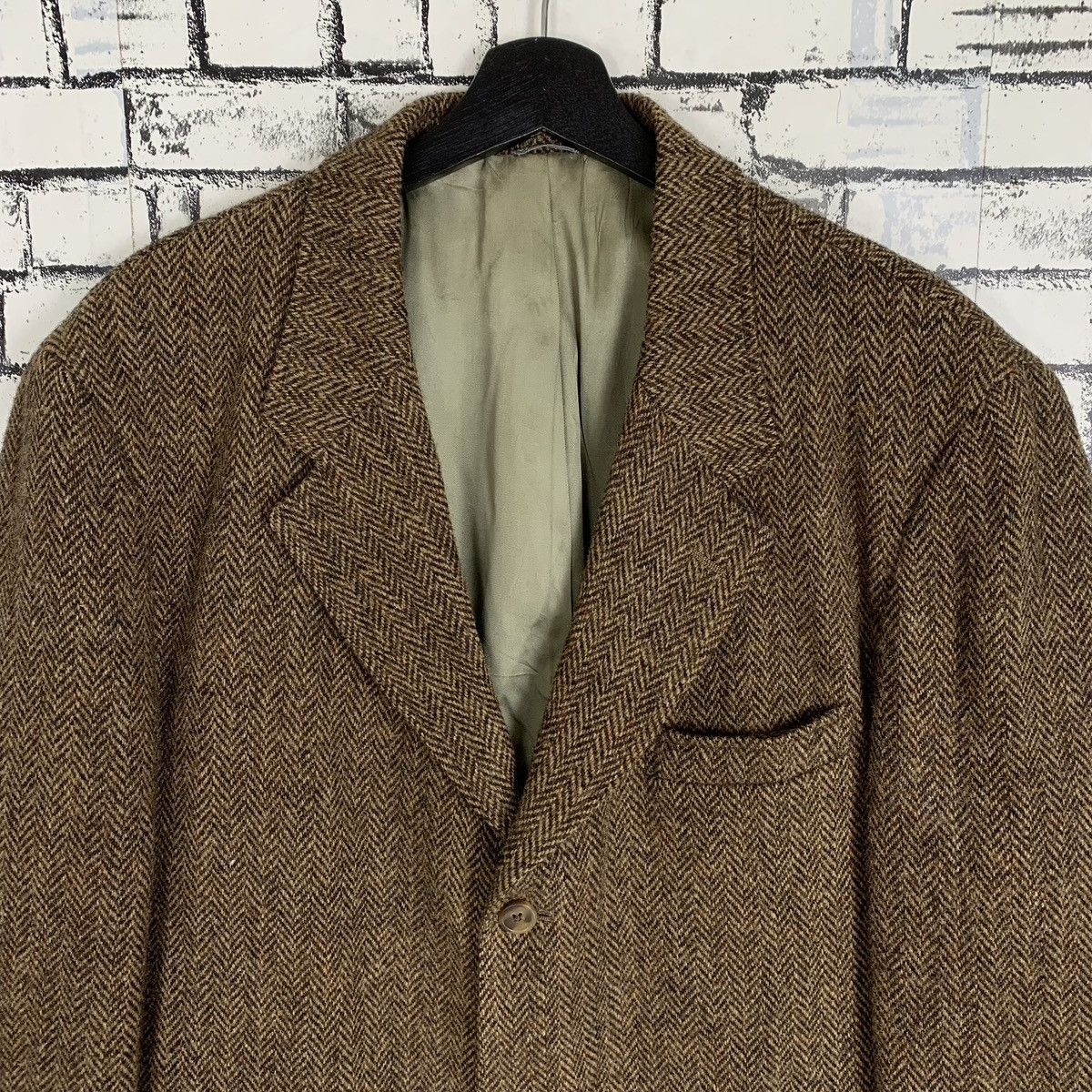 Harris Tweed Vintage Kingswood Harris Tweed Jacket Size US L / EU 52-54 / 3 - 3 Thumbnail
