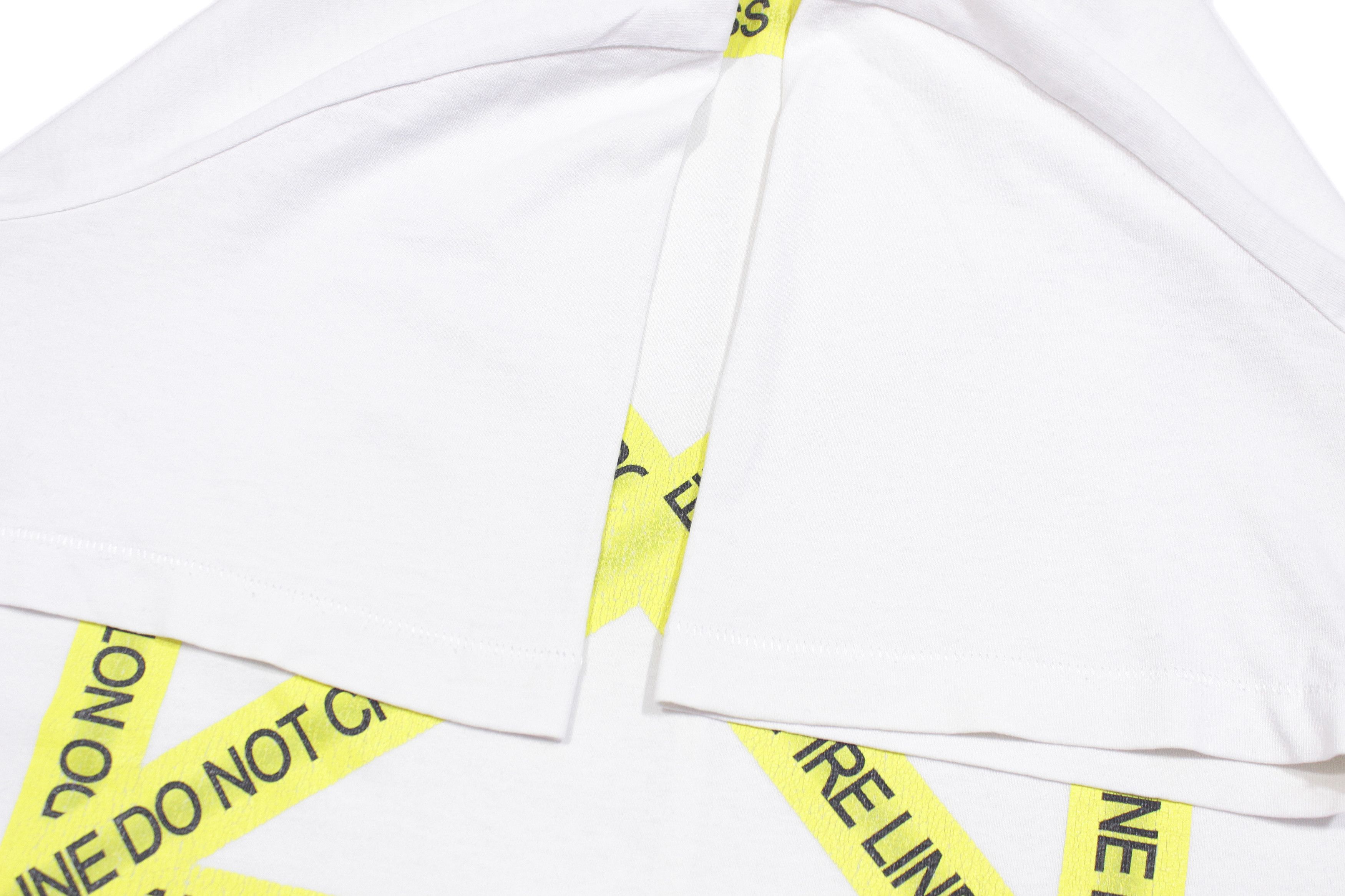 Off-White "Temperature" Cross Lines Tee Size US XL / EU 56 / 4 - 12 Thumbnail