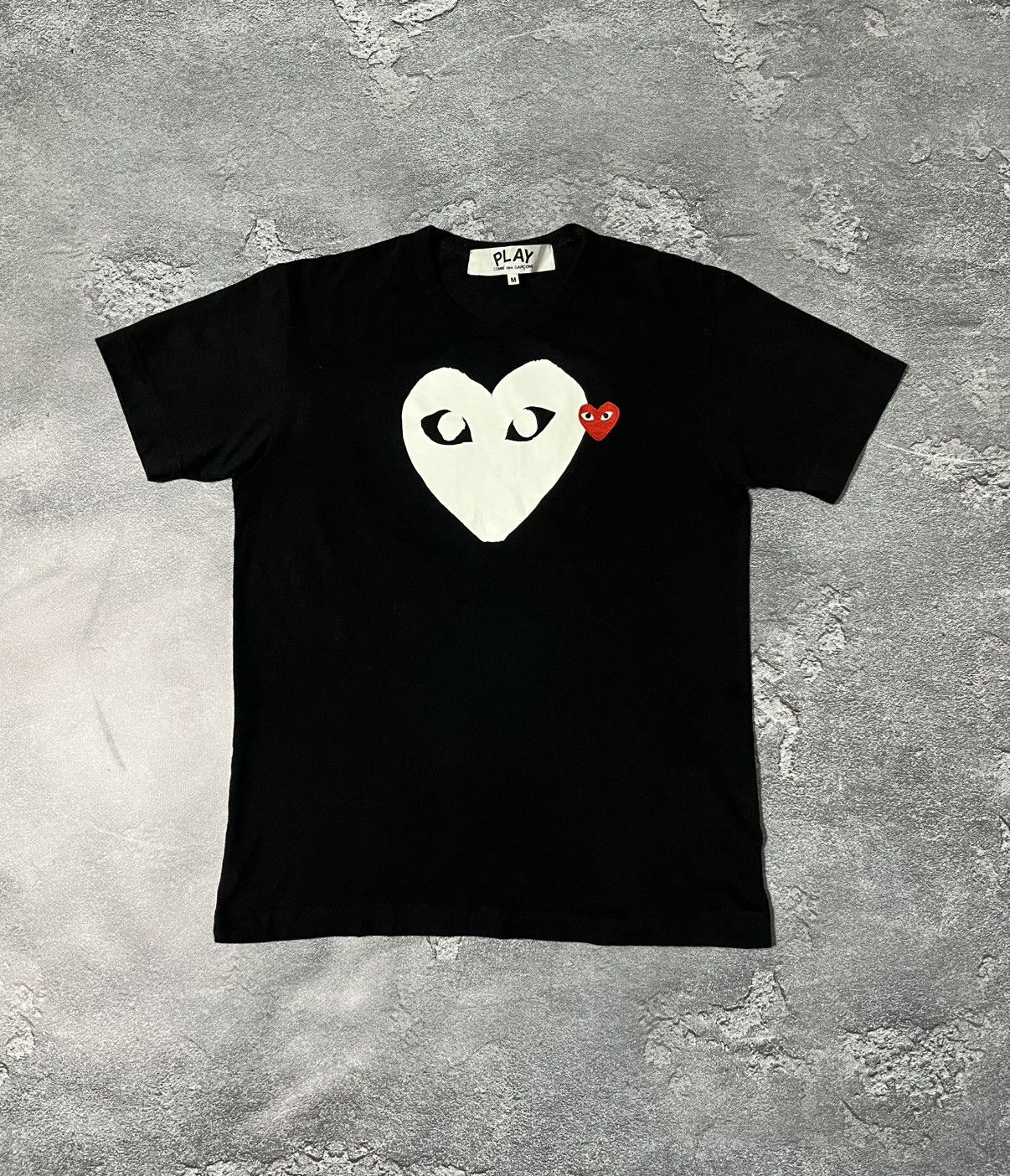 Comme des Garcons PLAY Play Comme des Garsons Big Logo Shirt Size US M / EU 48-50 / 2 - 1 Thumbnail