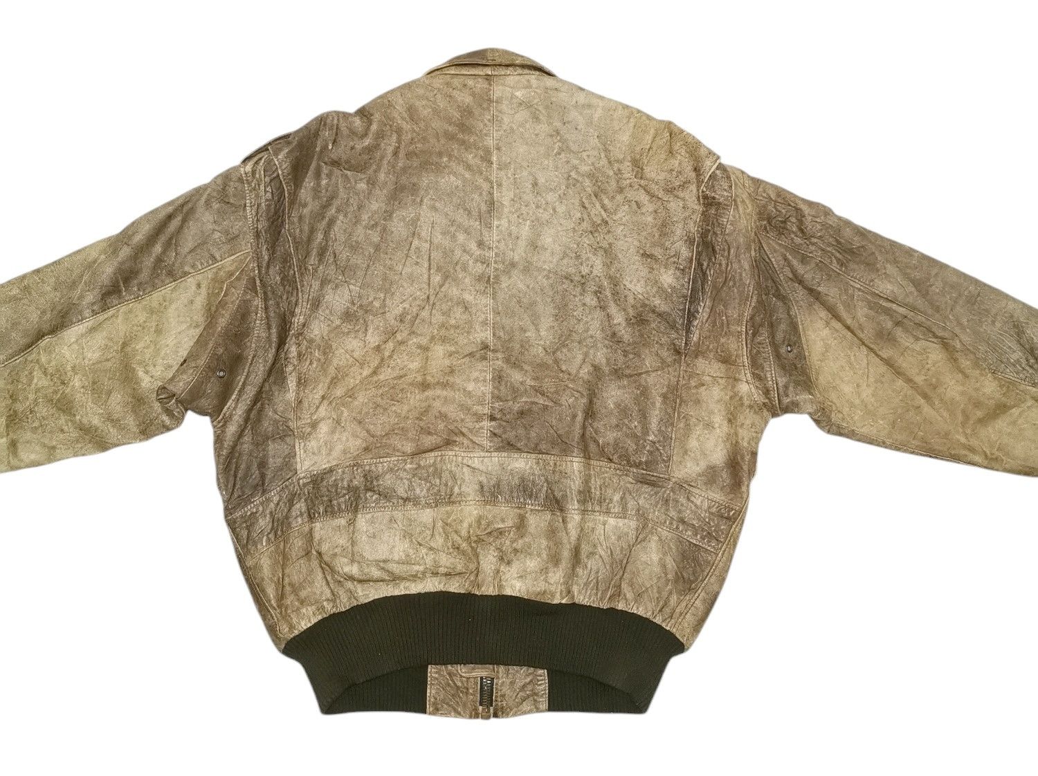 Vintage United States Air Force Leather Bomber Jacket Size US M / EU 48-50 / 2 - 6 Thumbnail