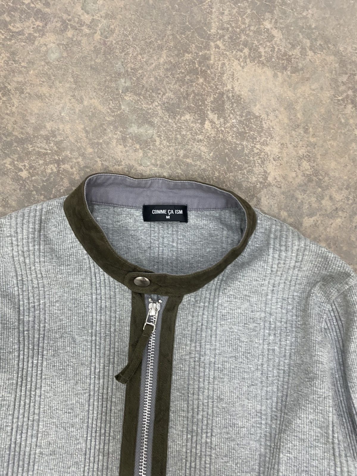 Japanese Brand VINTAGE COMME CA ISM ZIPPER KNIT PUNK GRUNGE LGB GOTHIC Size US S / EU 44-46 / 1 - 4 Thumbnail