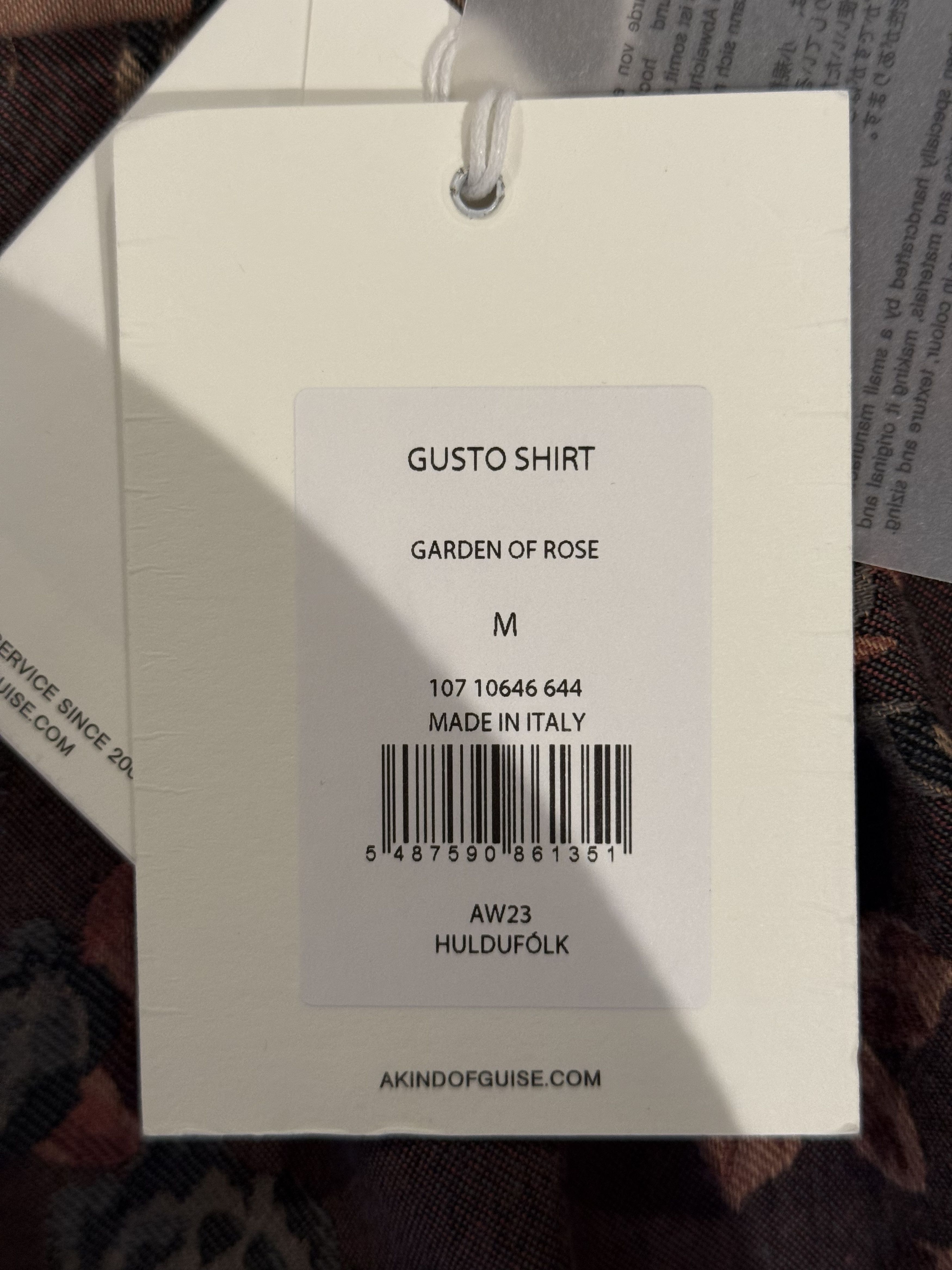 A Kind Of Guise 💚 AW23 A Kind Of Guise Exclusive Gusto Shirt Garden of Rose Size US M / EU 48-50 / 2 - 19 Thumbnail