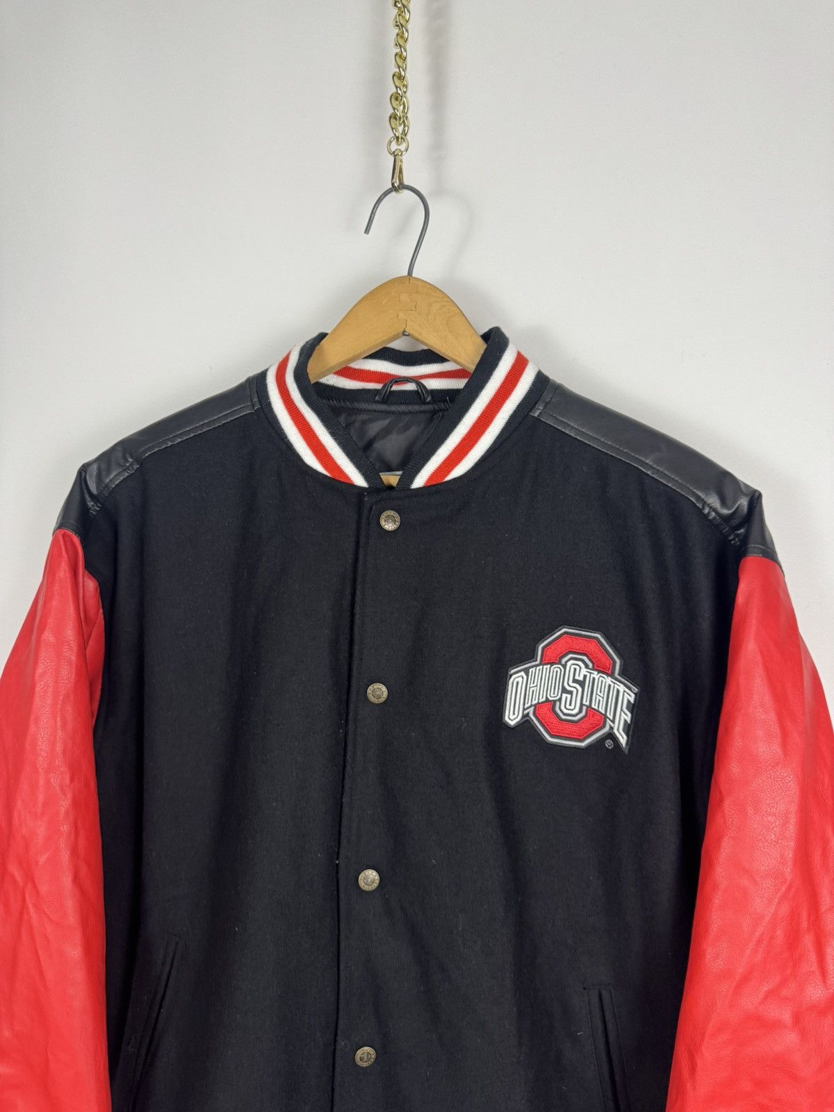 Steve And Barrys Vintage Ohio State Varsity Jacket Steve & Barrys Size US M / EU 48-50 / 2 - 4 Thumbnail