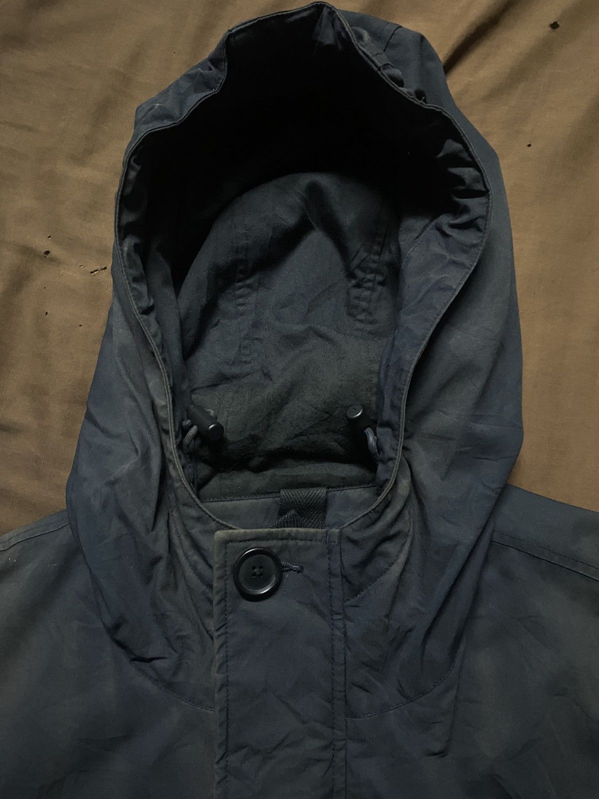Margaret Howell ❗️LAST CALL❗️MHL Margaret Howell Utility Hooded Navy Jacket Size US L / EU 52-54 / 3 - 6 Thumbnail