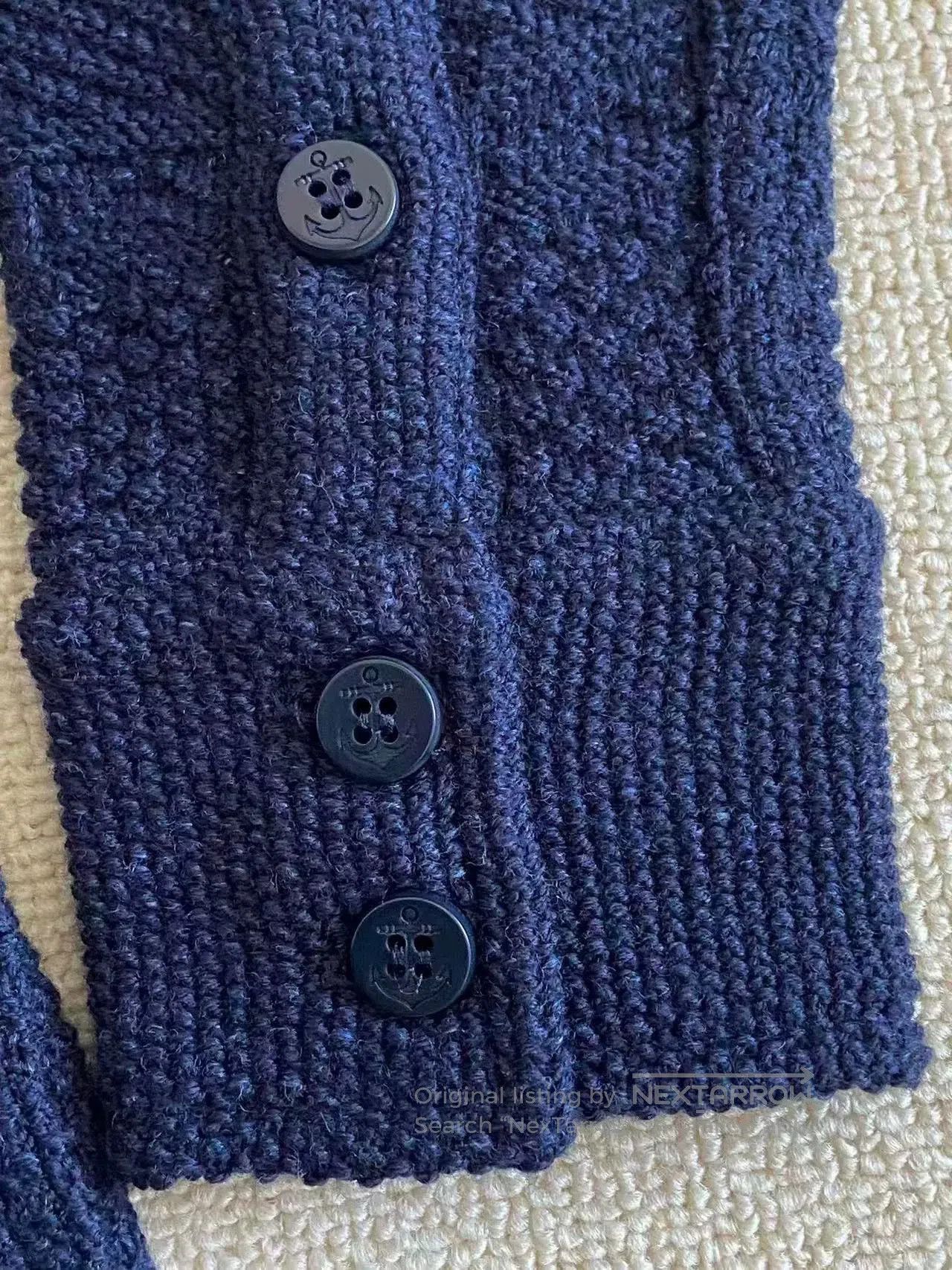 Polo Ralph Lauren Ralph Lauren Women's Dark Blue Knit Cardigan. Size S / US 4 / IT 40 - 4 Thumbnail