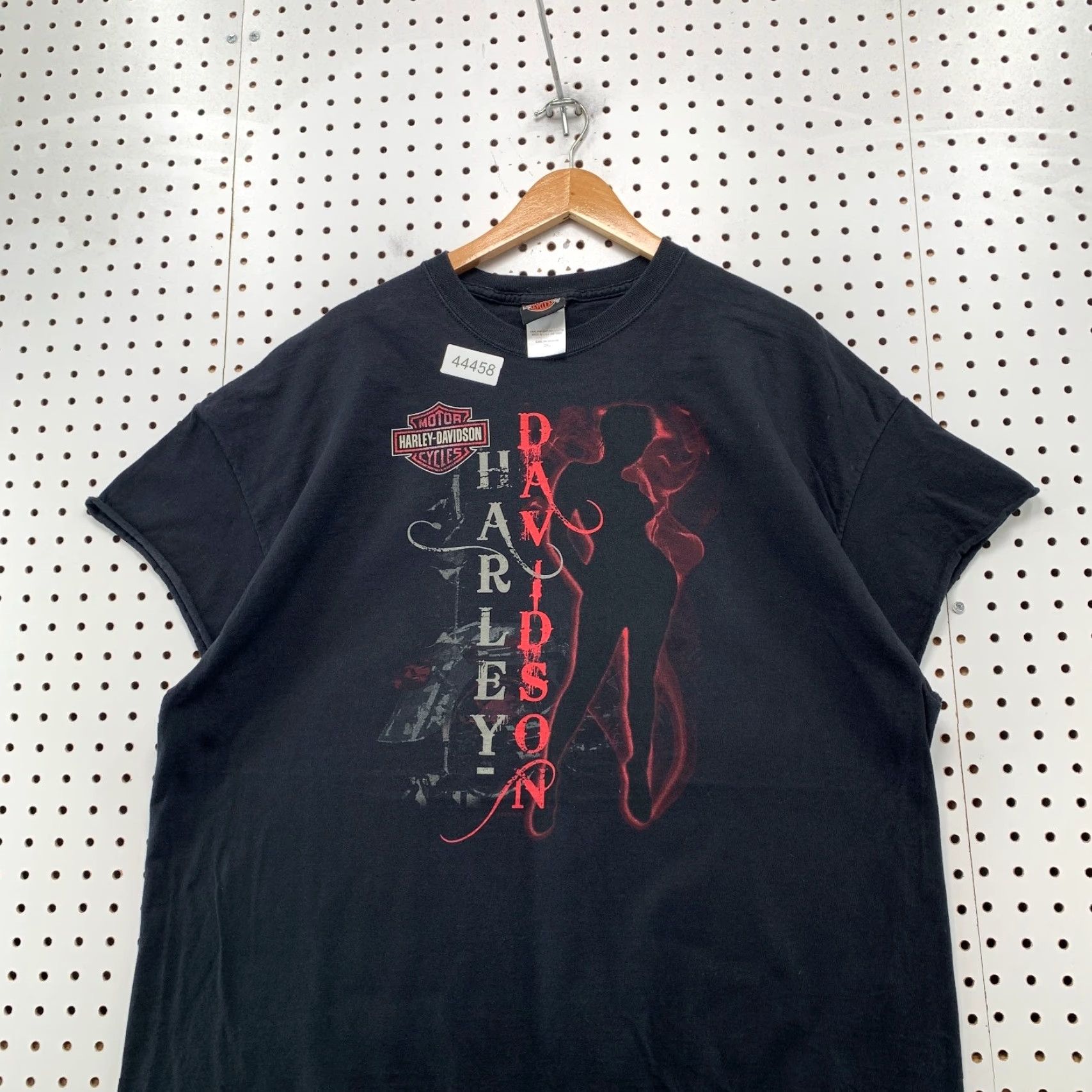 Harley Davidson VINTAGE Harley-Davidson Shirt Mens 2XL Black Sleeveless Crew Neck Graphic Print Band Biker Music Joliet IL Size US XXL / EU 58 / 5 - 3 Thumbnail