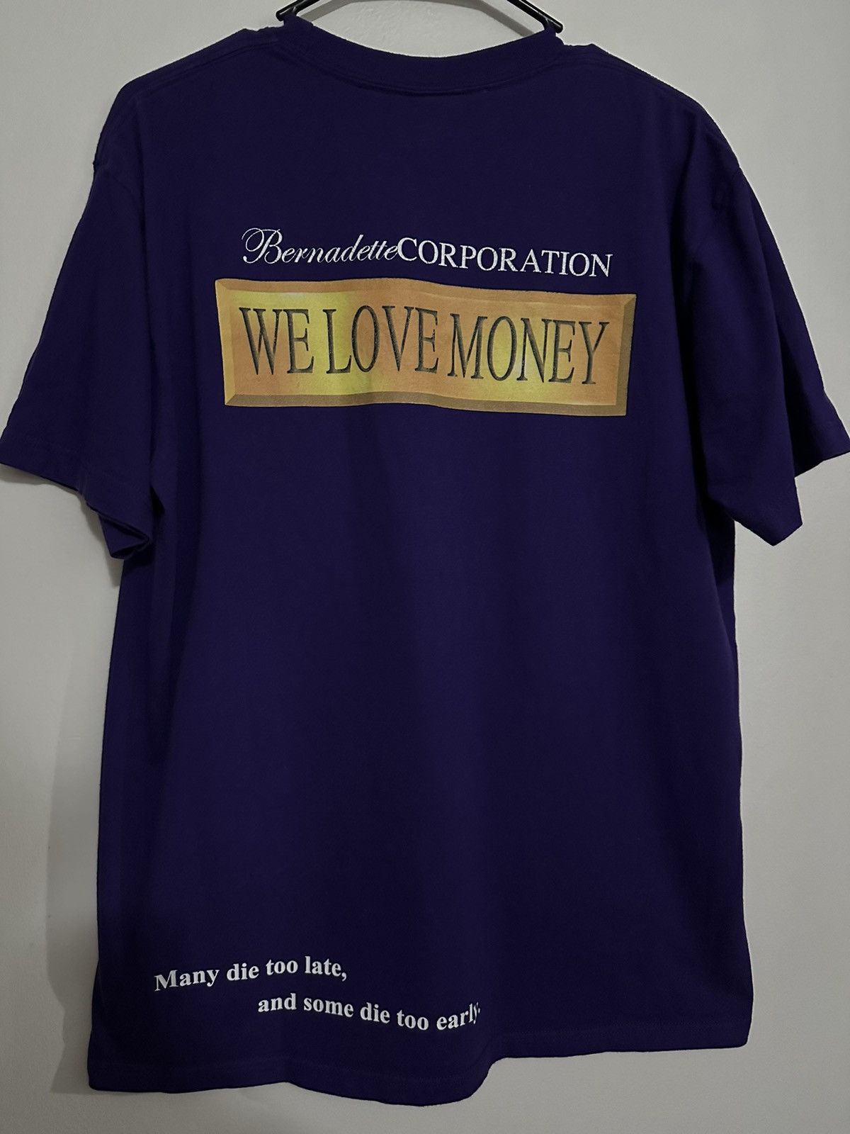 Supreme Supreme Bernadette Corporation Money Tee Size US M / EU 48-50 / 2 - 3 Thumbnail