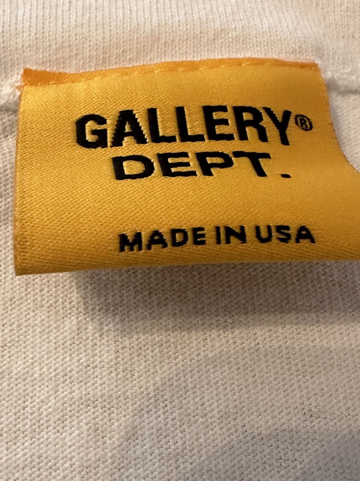 Gallery Dept. Gallery Dept Logo Short Sleeves Tee Shirt Size US S / EU 44-46 / 1 - 7 Thumbnail