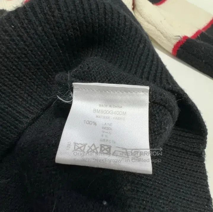 Givenchy Givenchy Men's Striped Band Crewneck Knit Sweater. Size US L / EU 52-54 / 3 - 4 Thumbnail
