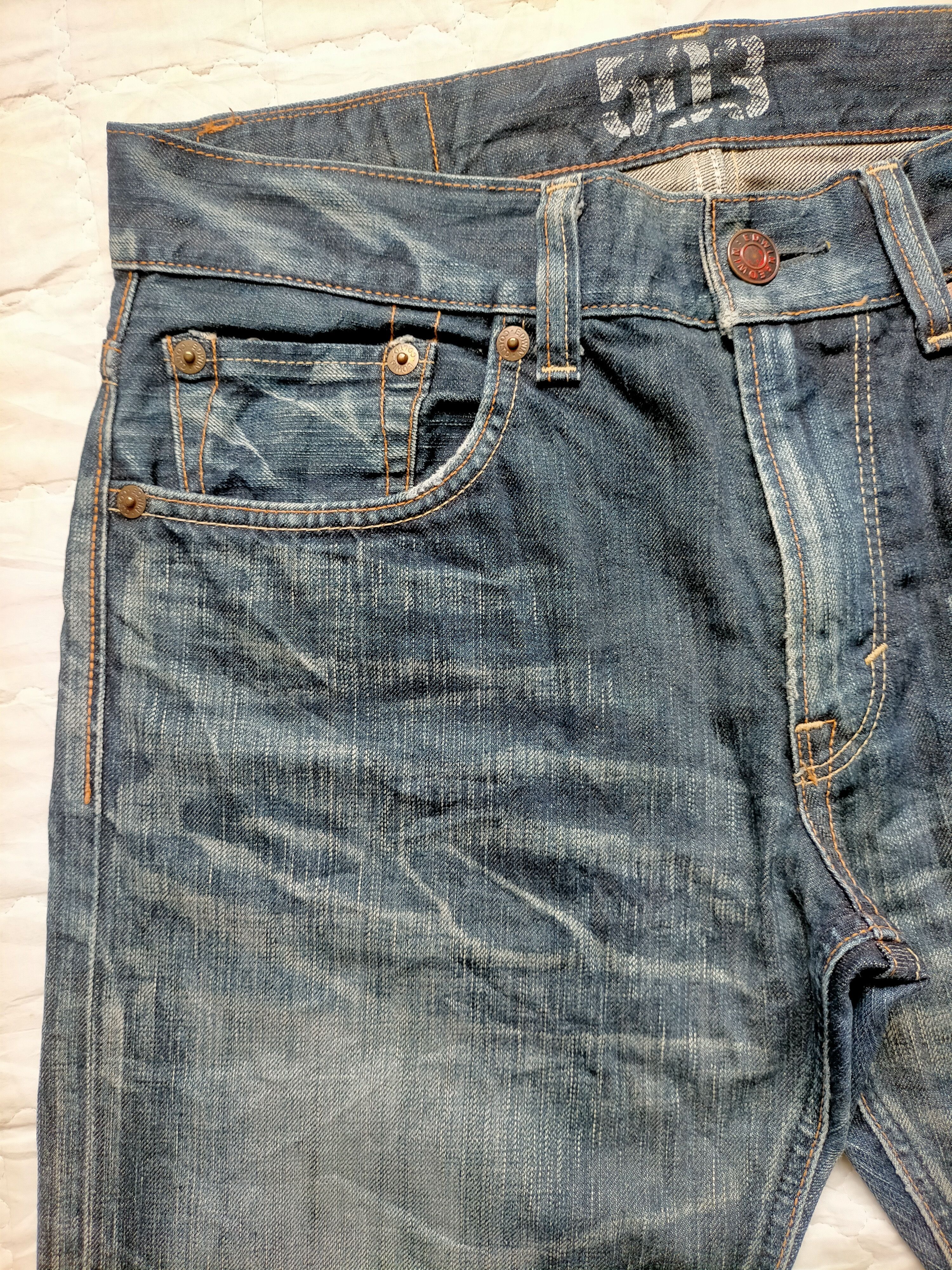 Edwin Flare Jeans Edwin 503 Japan Boot cut denim Size US 33 - 3 Thumbnail