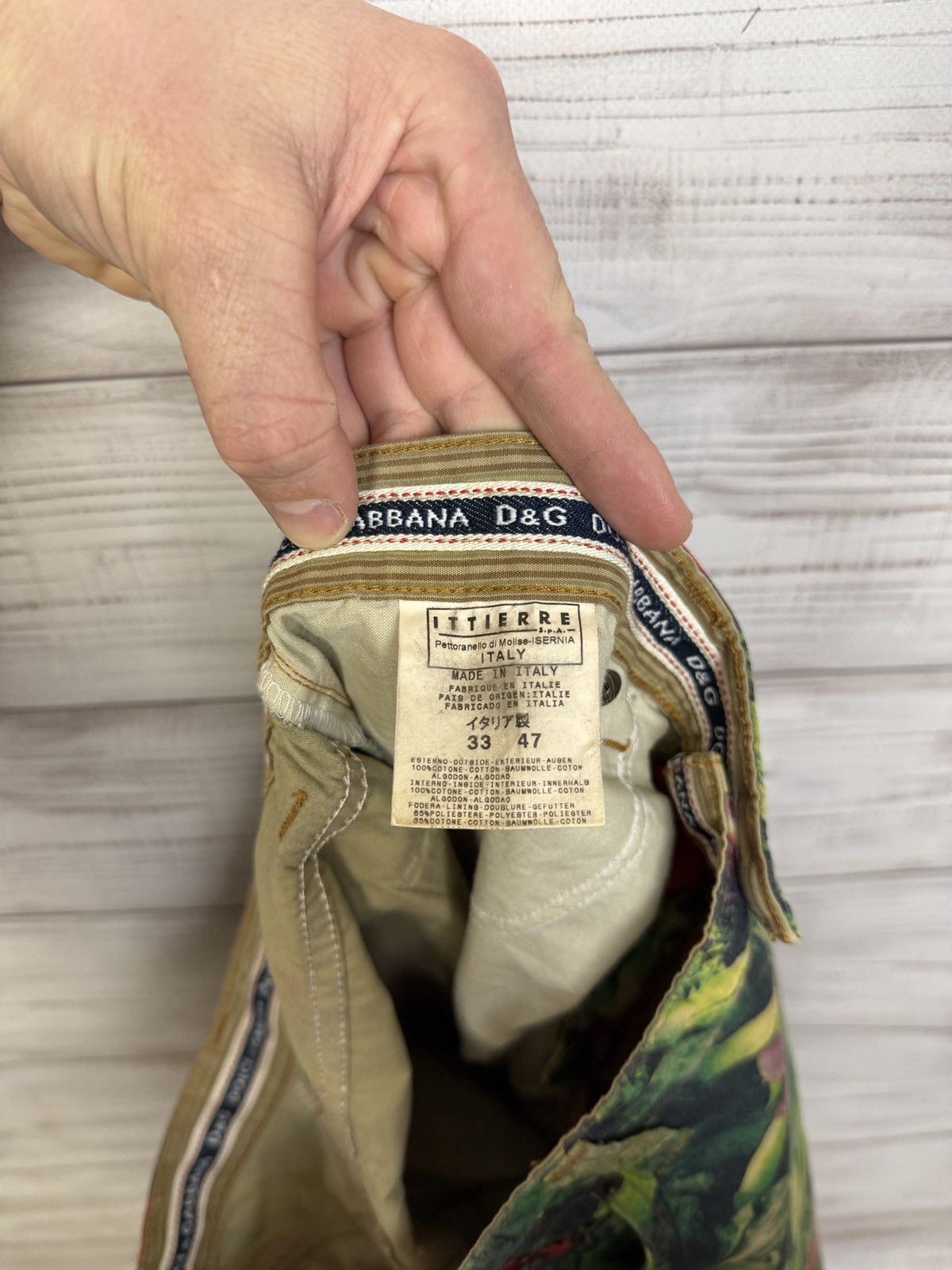 Dolce & Gabbana Dolce&Gabbana flower pants Size US 33 - 16 Thumbnail