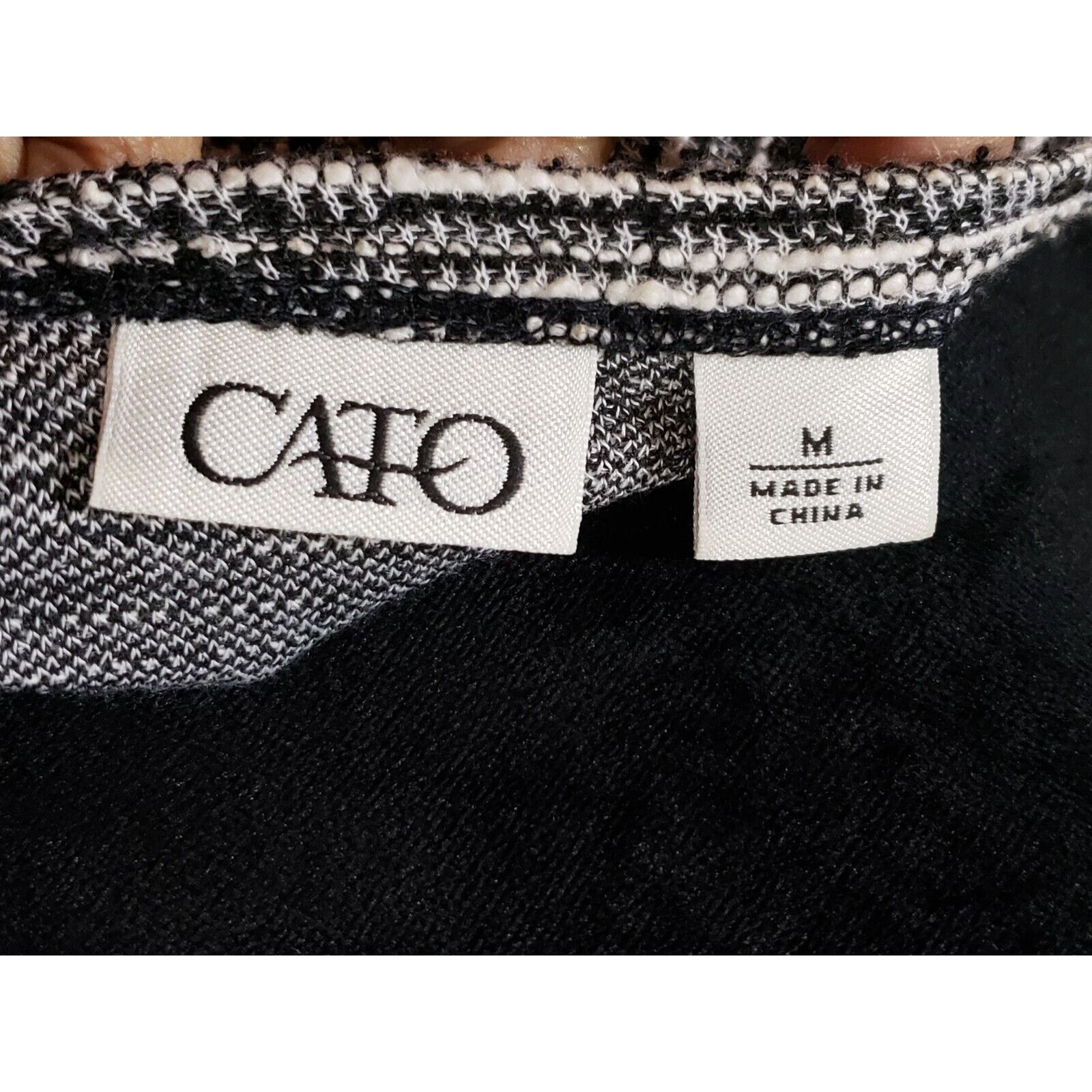 Other Cato Polyester Round Neck Long Sleeve Top Blouse Medium Size M / US 6-8 / IT 42-44 - 7 Thumbnail