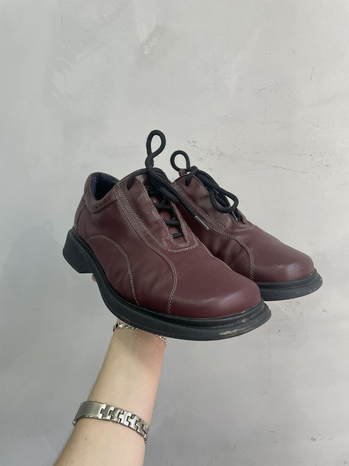 New Rock Hedi slimane style y2k archive 2000s boots shoes opium Size US 11 / EU 44 - 2 Thumbnail