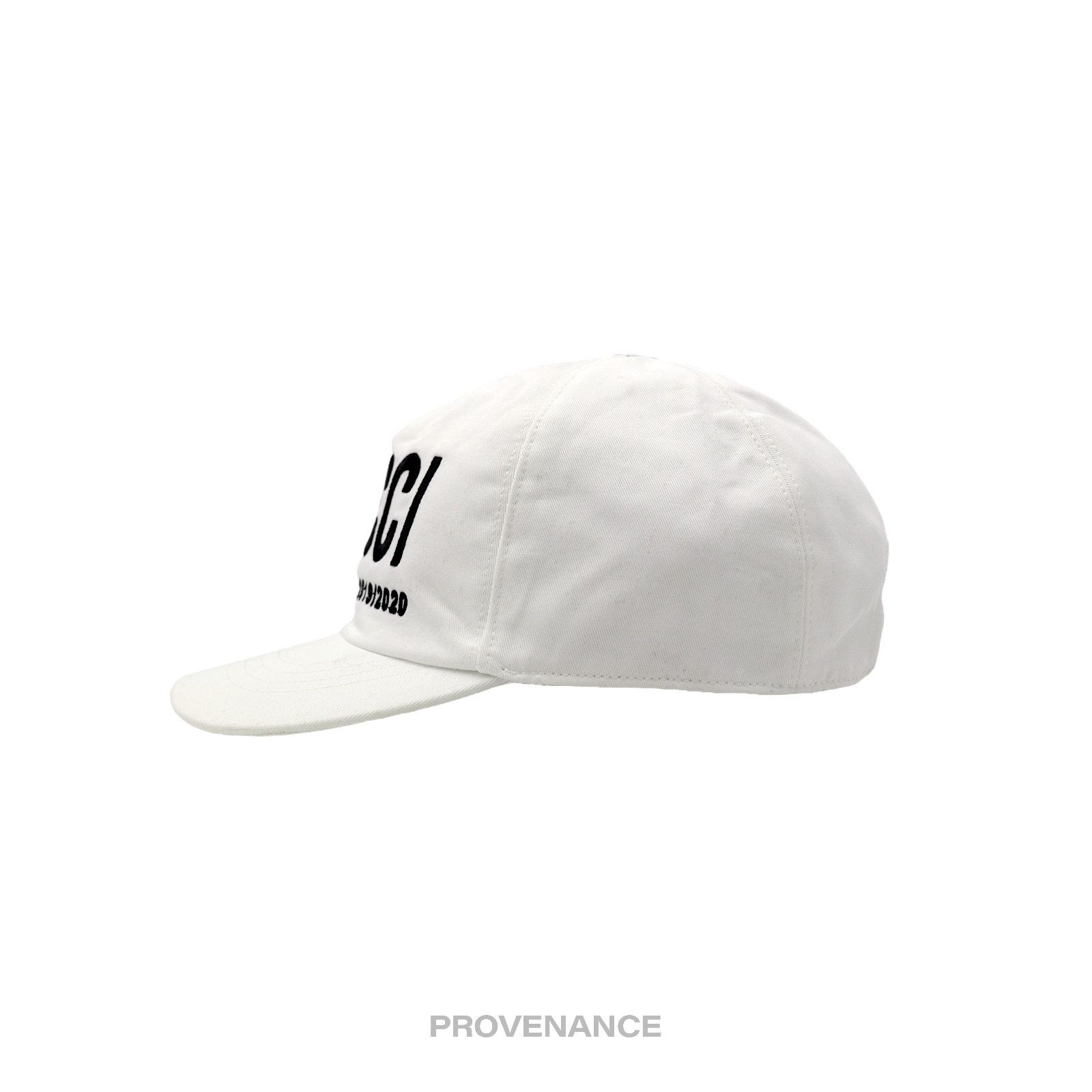 Gucci 🔴 Gucci Campaign Hat Cap - White Size ONE SIZE - 4 Thumbnail
