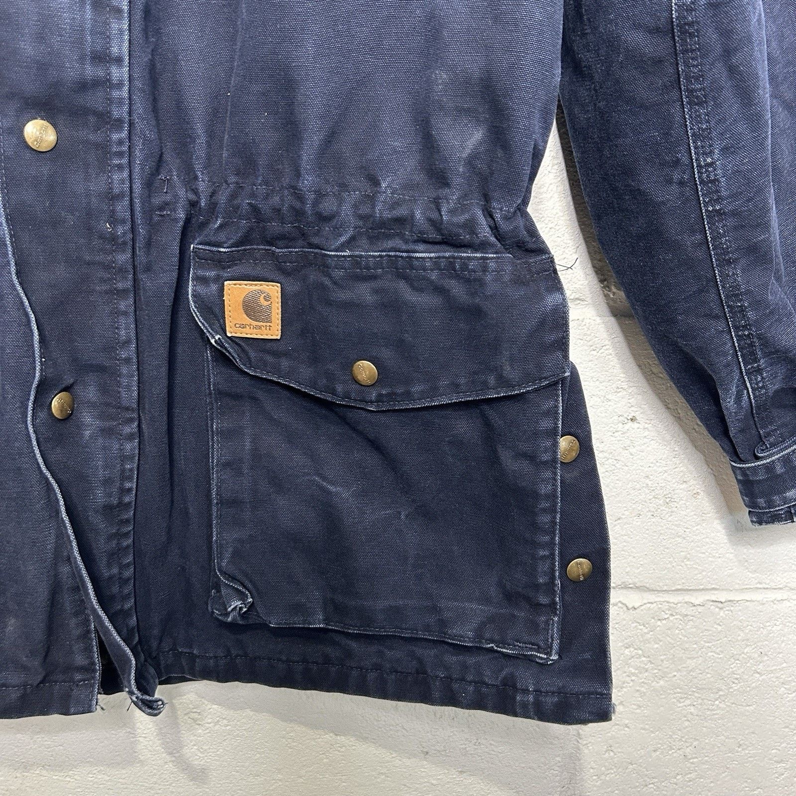 Carhartt Vintage Carhartt Blanket-Lined Barn Jacket “Midnight Blue” Size US M / EU 48-50 / 2 - 3 Thumbnail