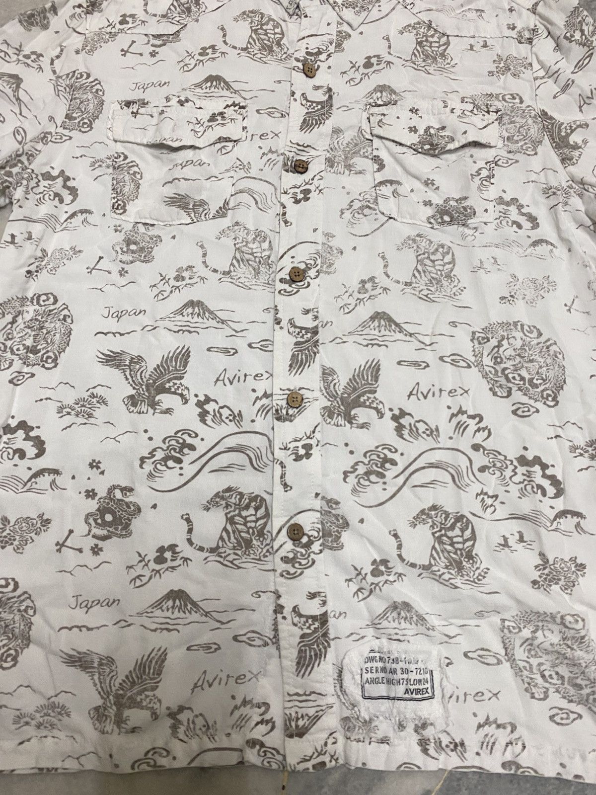 Avirex Avirex graphic print Japanese-inspired design Size US L / EU 52-54 / 3 - 3 Thumbnail