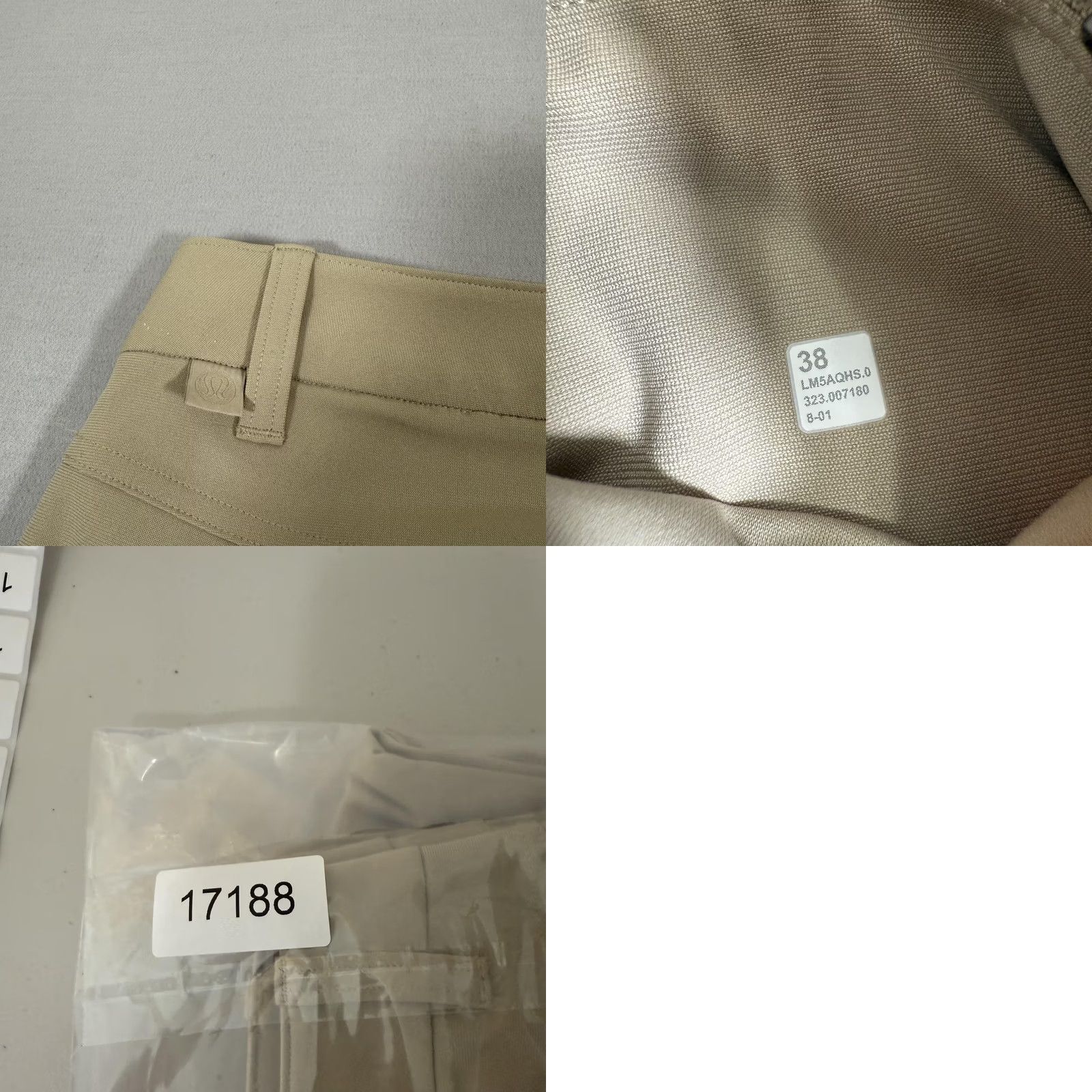 Lululemon Lululemon Mens ABC Pants 5 Pocket Chino Commission Stretch Travel Beige 38x28 Size US 38 / EU 54 - 9 Thumbnail