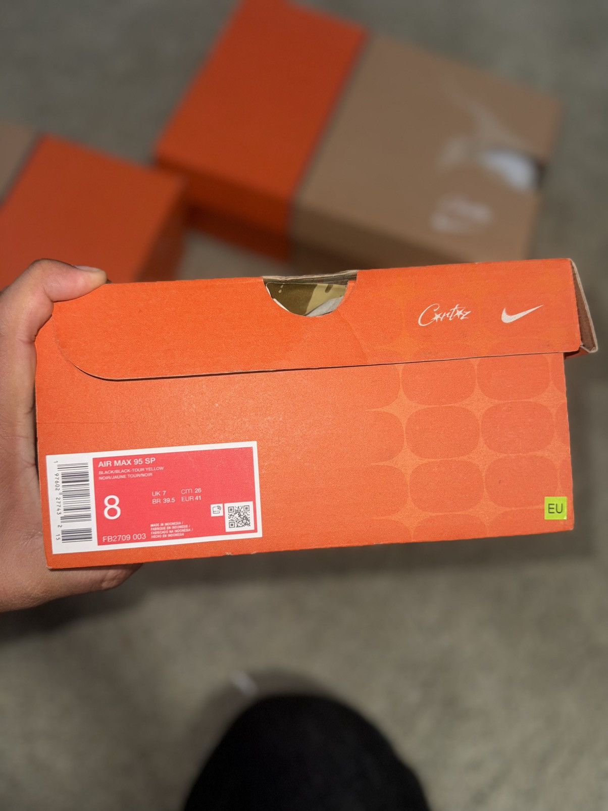 Corteiz × Nike Nike airmax 95 corteiz honey black Size US 8 / EU 41 - 7 Thumbnail