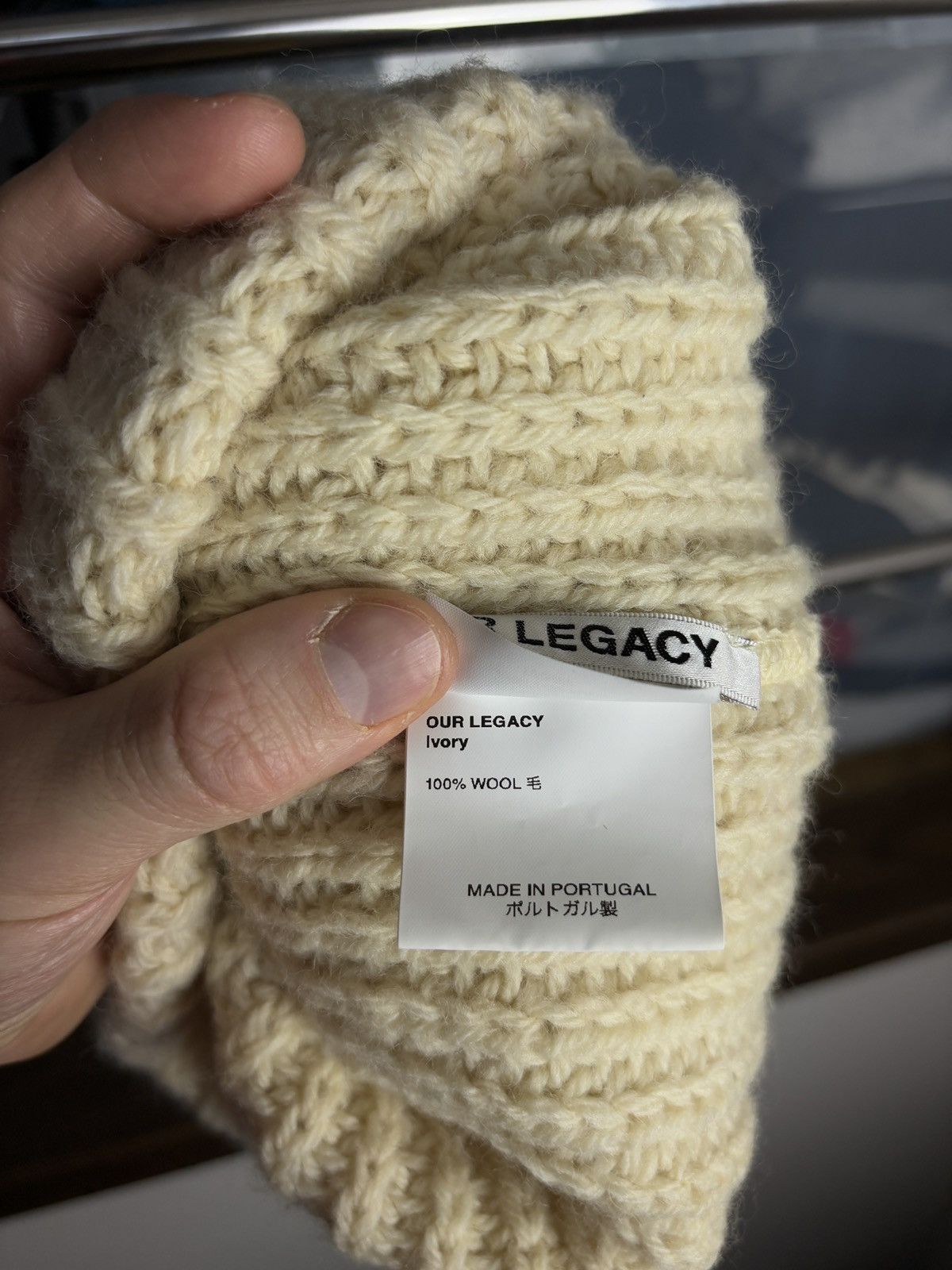Our Legacy Our Legacy Wool Beanie Hat Size ONE SIZE - 4 Thumbnail