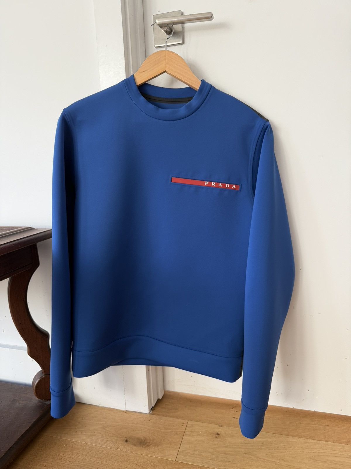 Prada Prada Linea Rossa Recycled Technical Jersey Sweatshirt Size US S / EU 44-46 / 1 - 1 Thumbnail