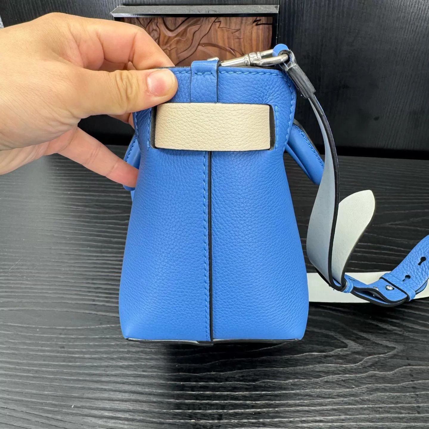Burberry Burberry belt bag small blue Size ONE SIZE - 3 Thumbnail