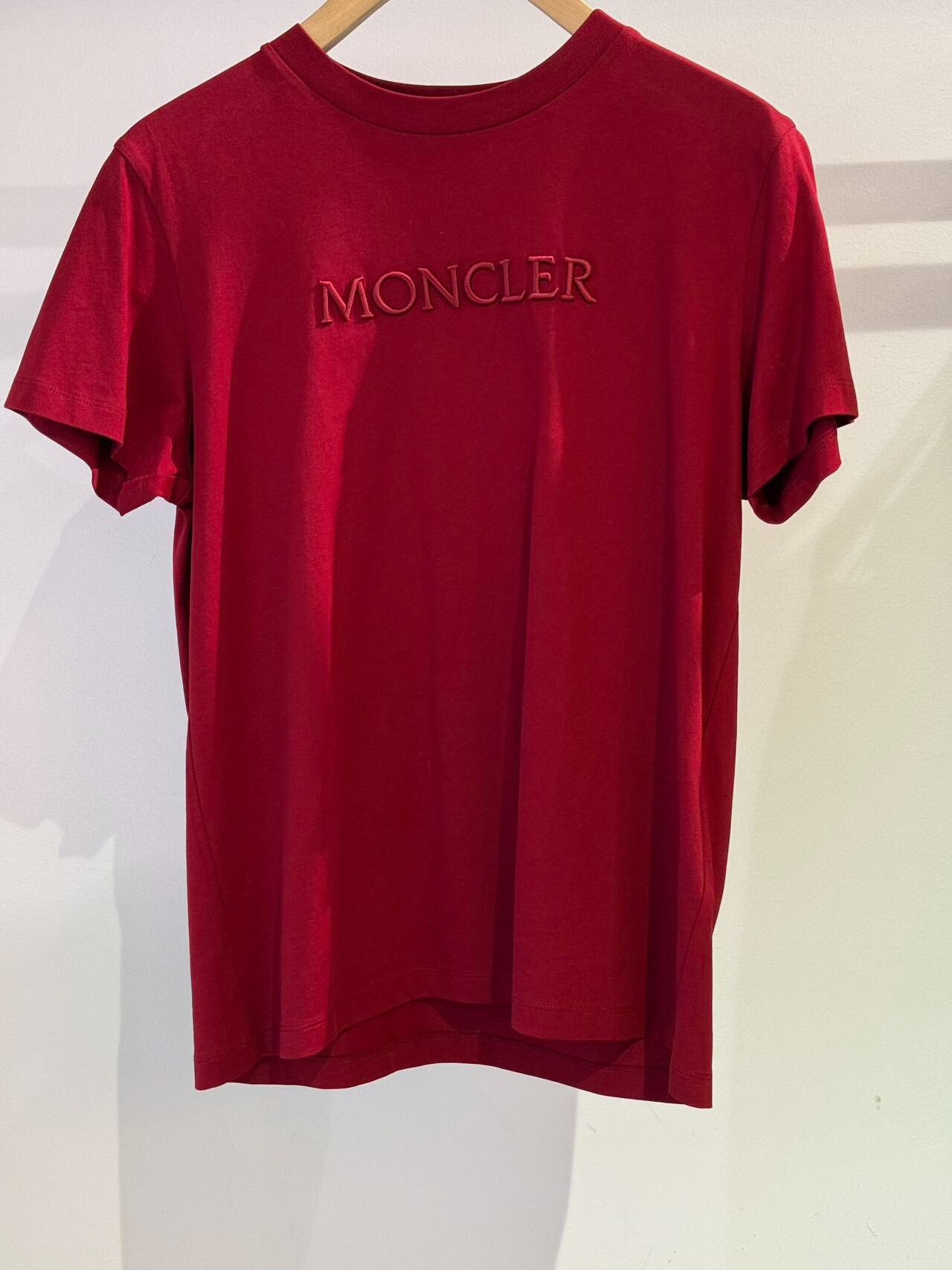 Moncler Women’s Red Short Sleeve T-Shirt