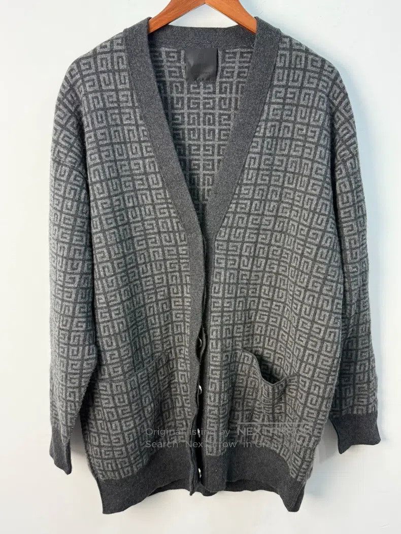 Givenchy Givenchy All-over Cashmere Cardigan Size US M / EU 48-50 / 2 - 1 Thumbnail