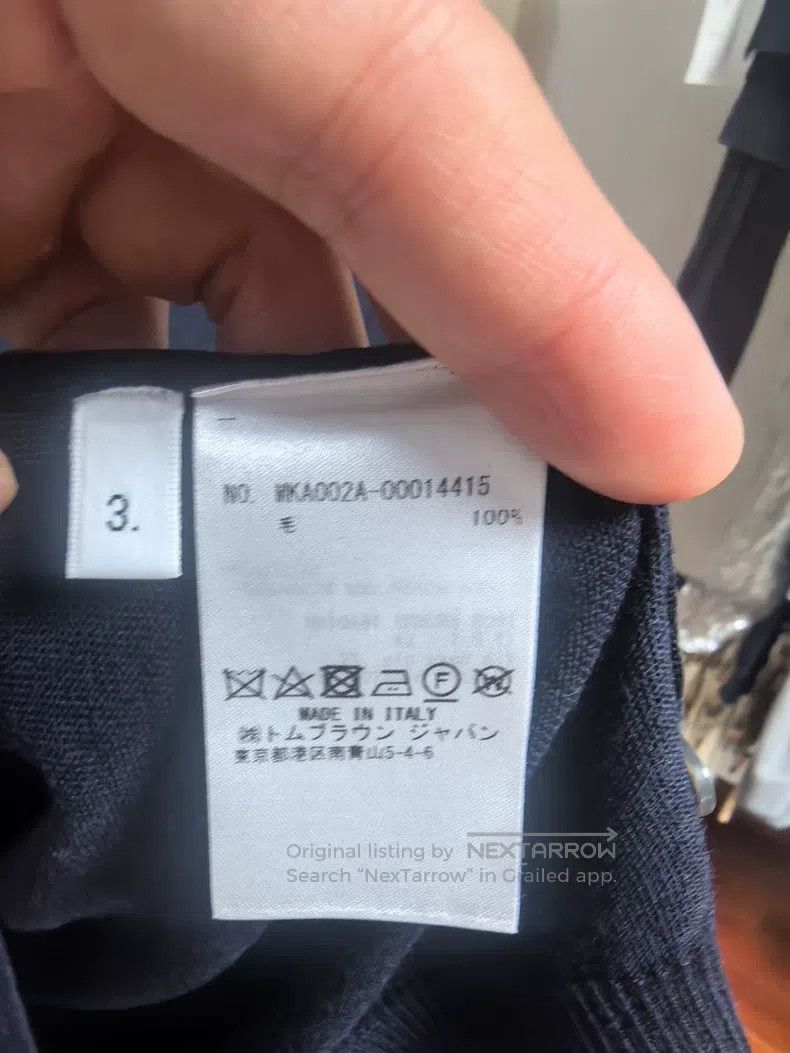 Thom Browne Thom Browne Classic Sweater Size US L / EU 52-54 / 3 - 4 Thumbnail