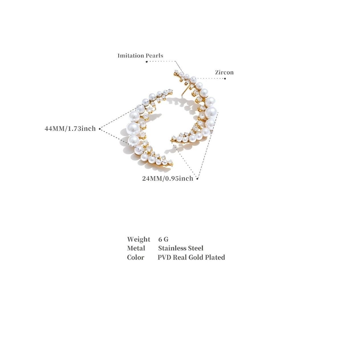 Other BEHI ALLYSA EARRINGS Size ONE SIZE - 7 Thumbnail