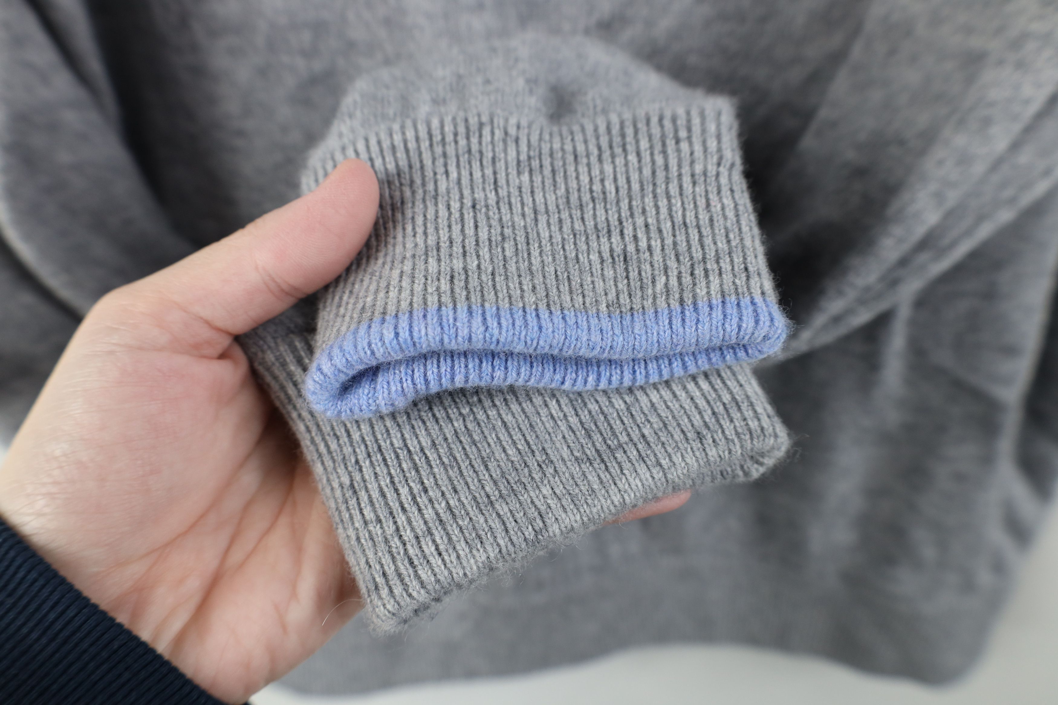 Grenson New Greyson Clothiers Half Zip Wool Cashmere Knit Sweater Size US S / EU 44-46 / 1 - 5 Thumbnail