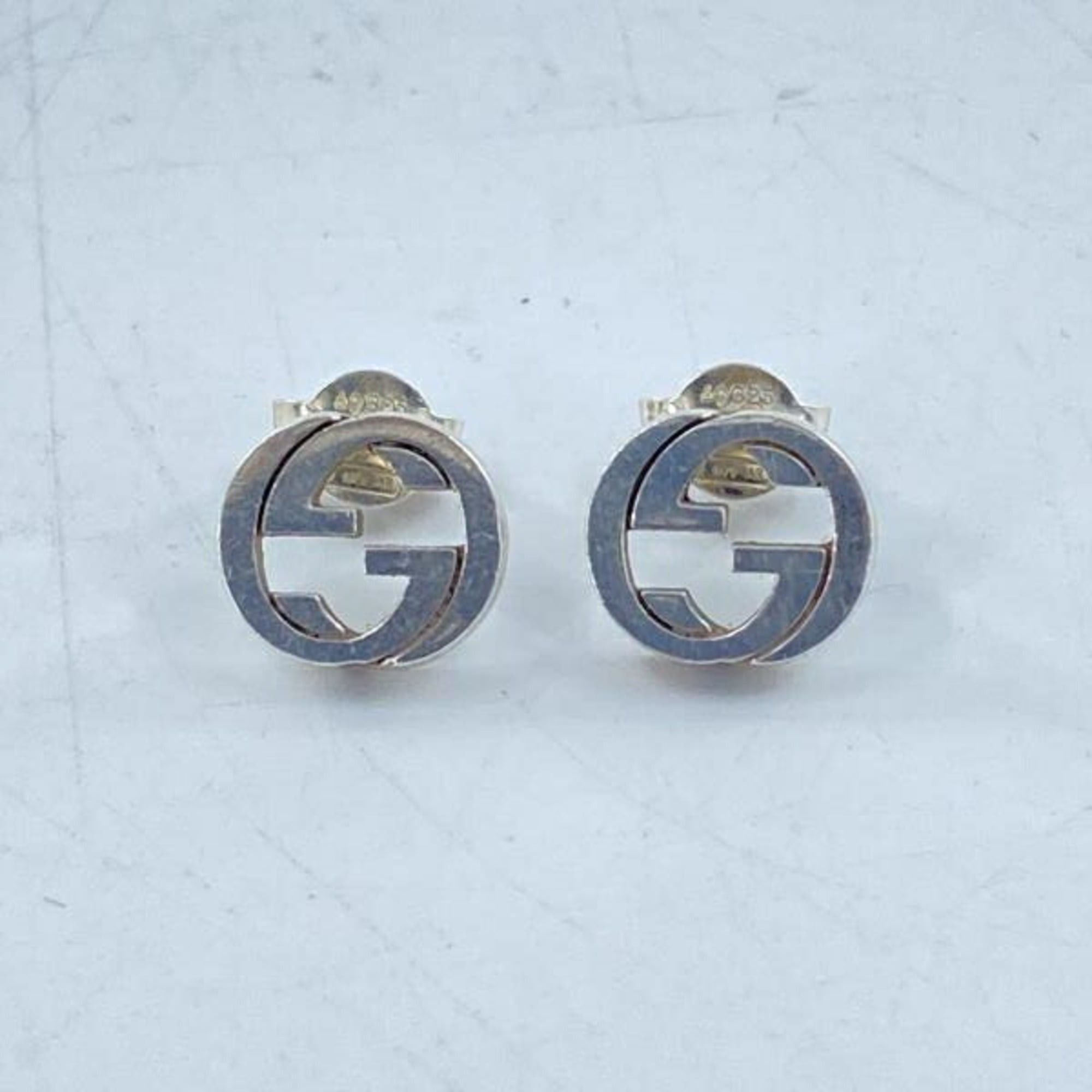 Gucci GUCCI Stud Earrings, Silver, Ag925 Size ONE SIZE - 1 Thumbnail